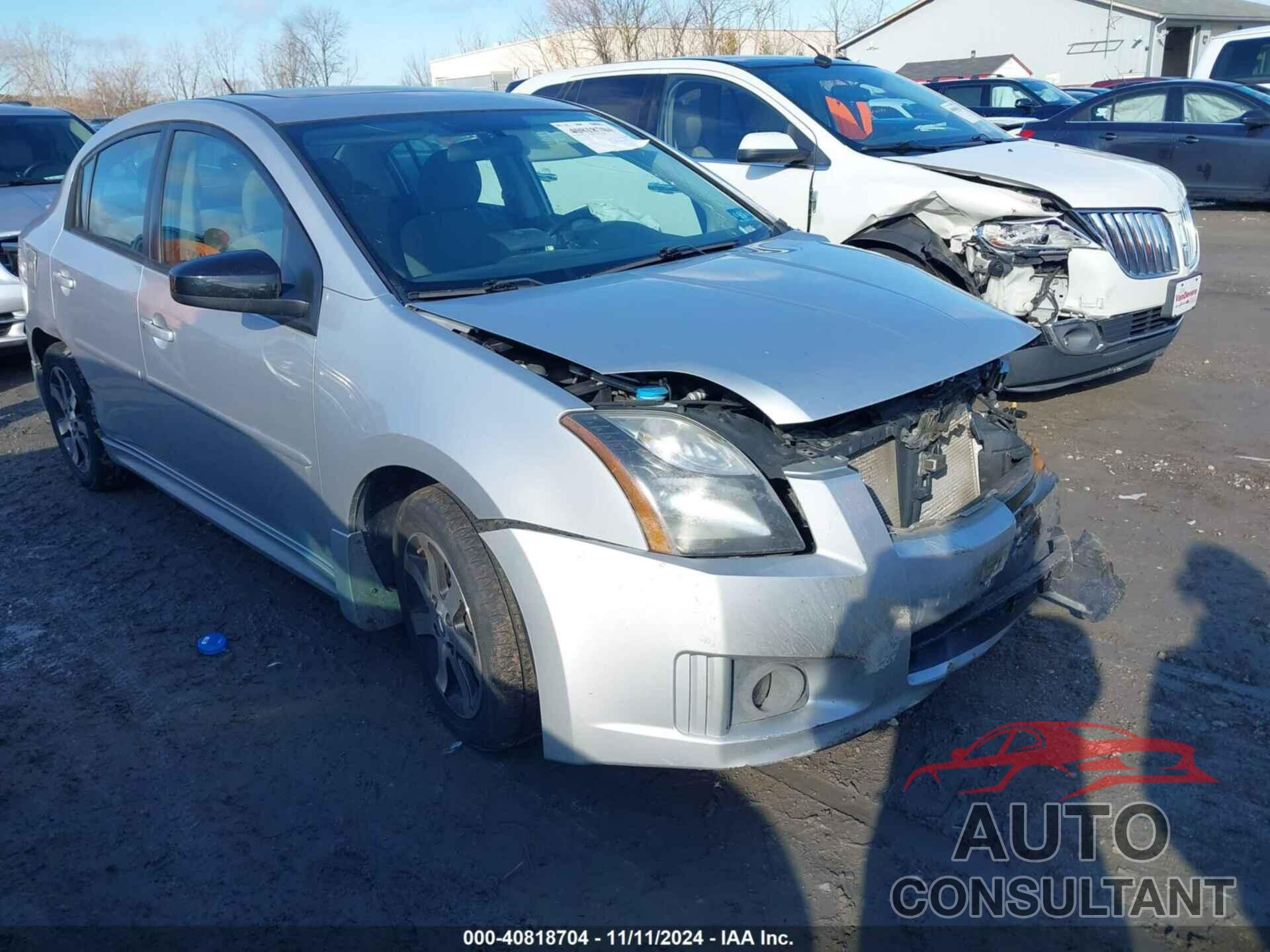 NISSAN SENTRA 2012 - 3N1AB6AP9CL610048