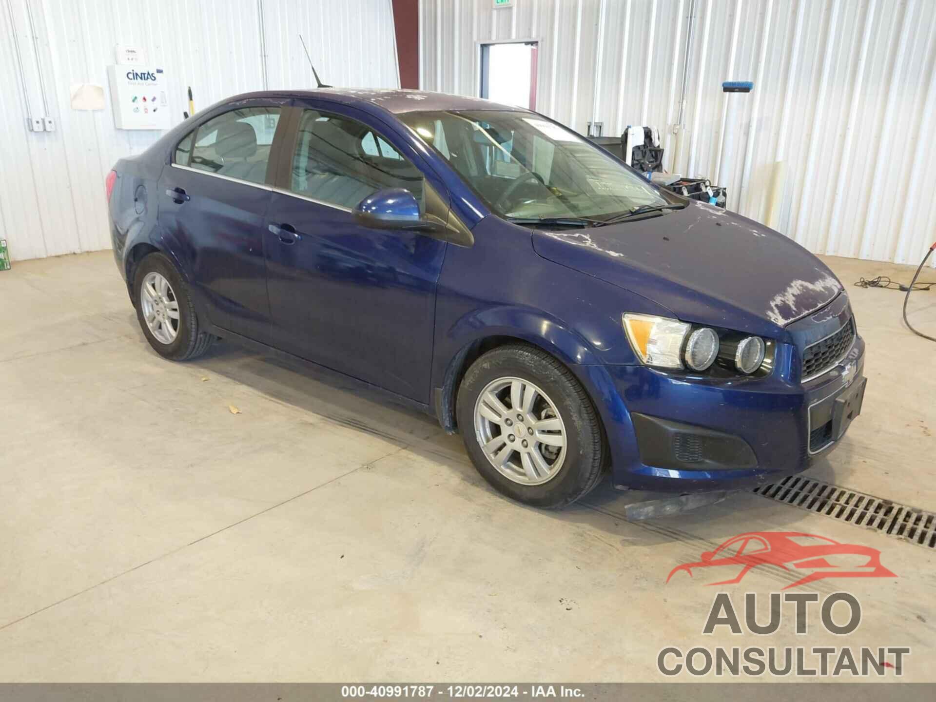 CHEVROLET SONIC 2012 - 1G1JD5SB1C4197559