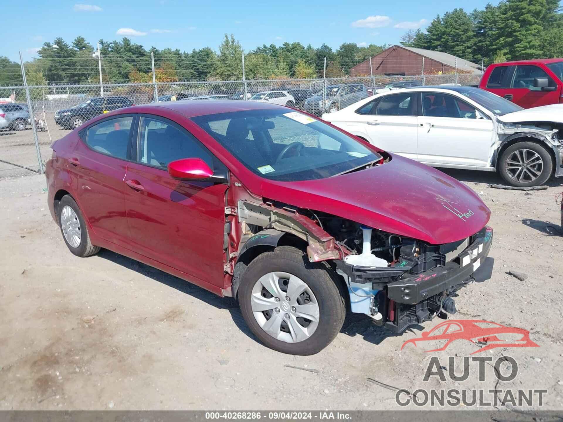 HYUNDAI ELANTRA 2016 - 5NPDH4AE9GH685673