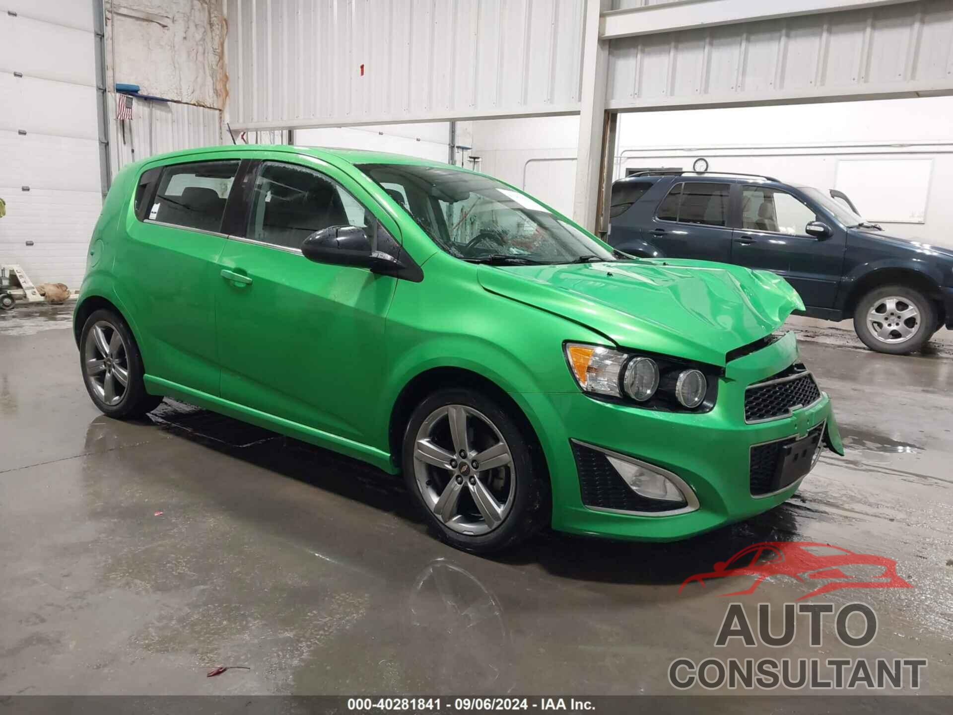 CHEVROLET SONIC 2016 - 1G1JH6SB8G4107467