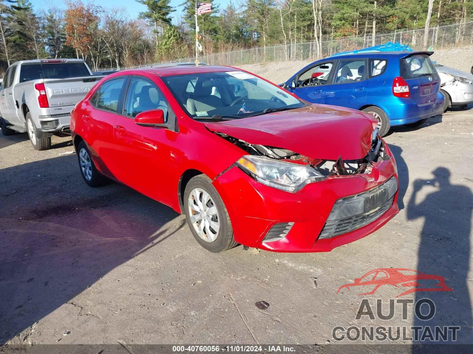 TOYOTA COROLLA 2016 - 2T1BURHE8GC619186