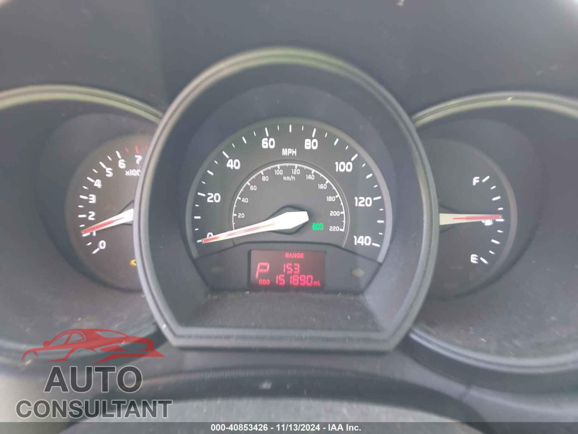 KIA RIO5 2012 - KNADM5A35C6090028
