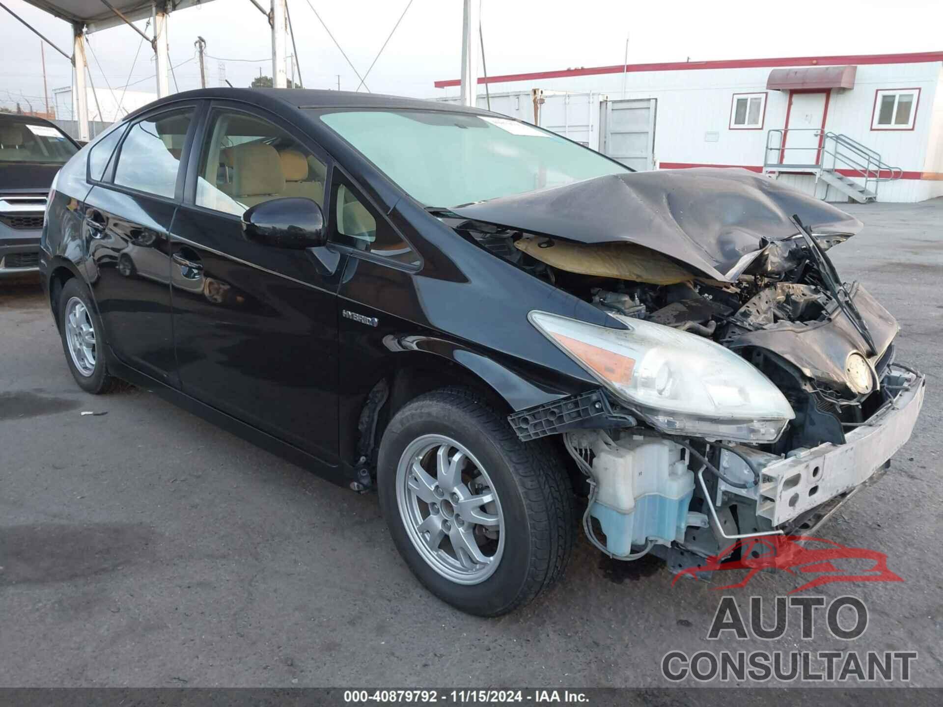 TOYOTA PRIUS 2011 - JTDKN3DU9B5343923