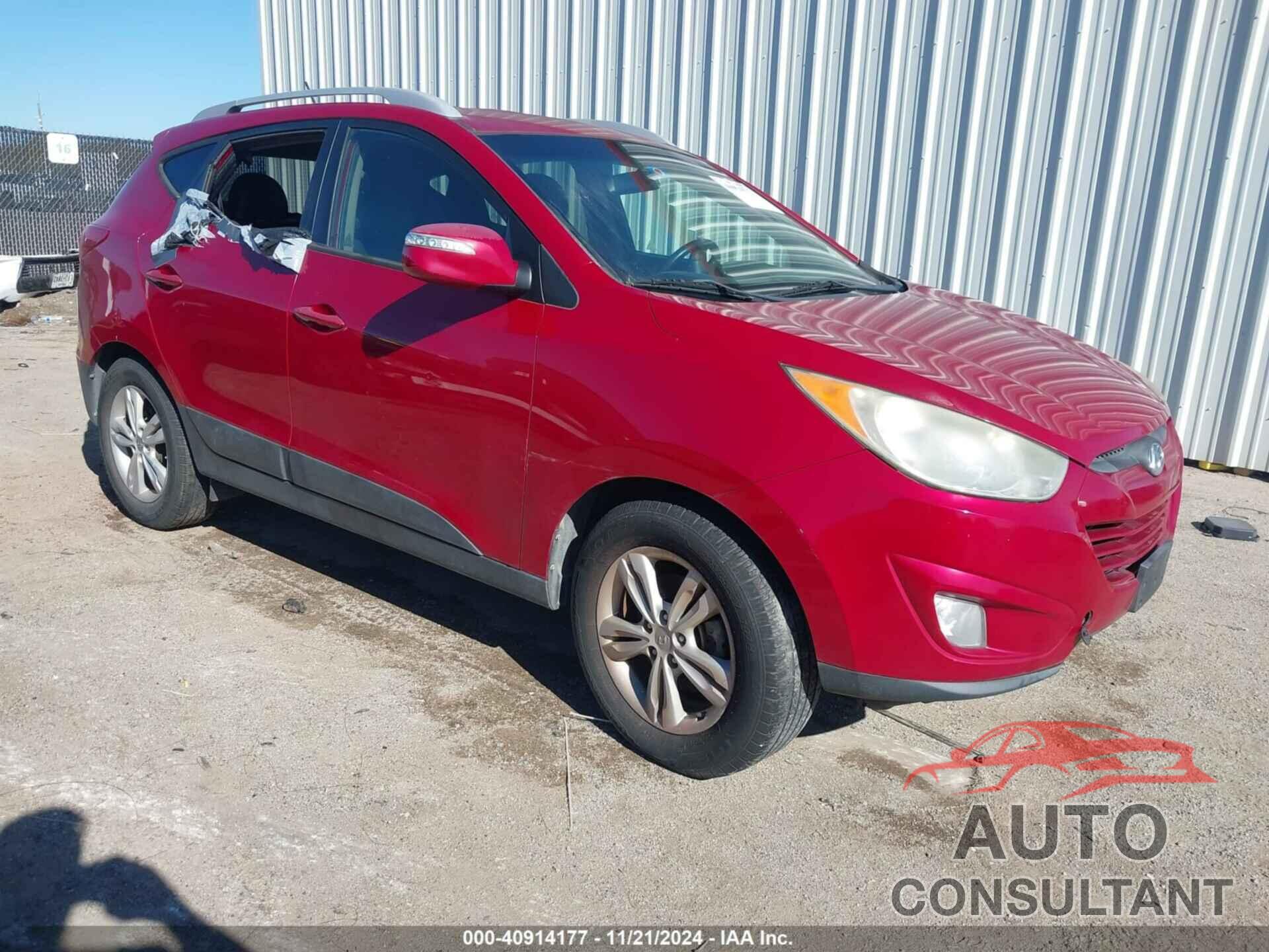 HYUNDAI TUCSON 2013 - KM8JU3AC5DU751897