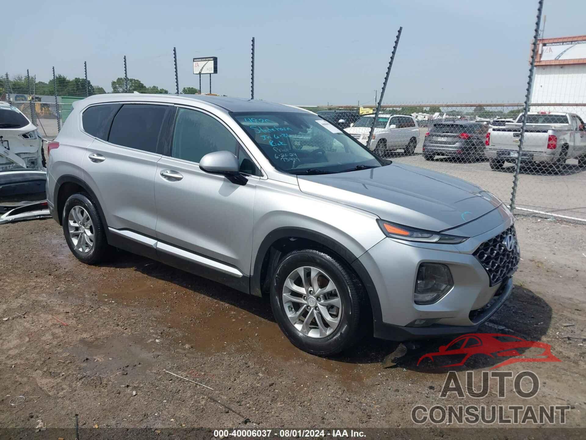 HYUNDAI SANTA FE 2020 - 5NMS3CAD8LH213978