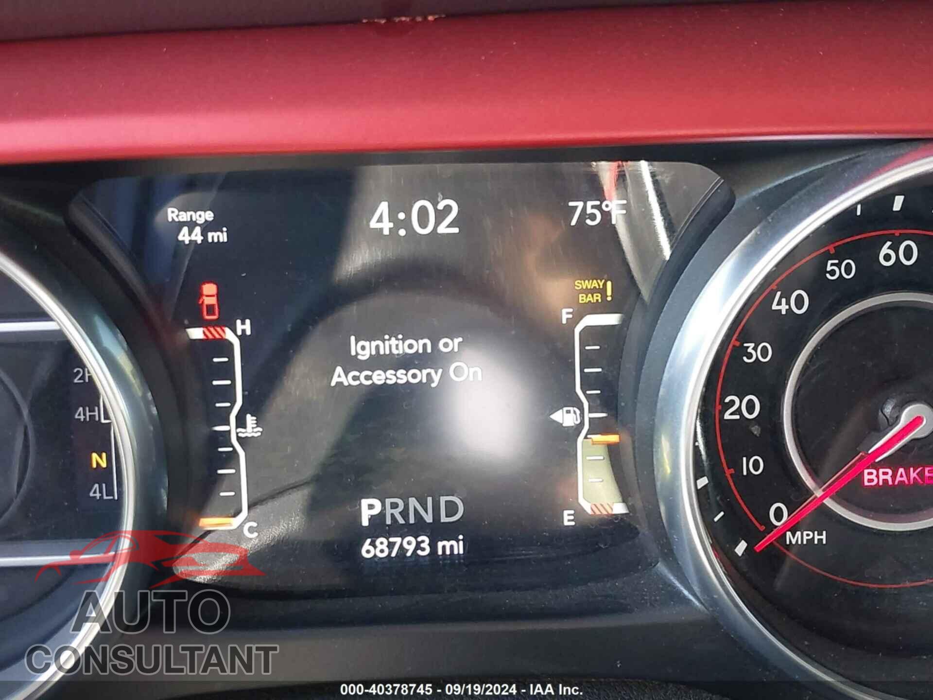 JEEP GLADIATOR 2020 - 1C6JJTBG1LL185103