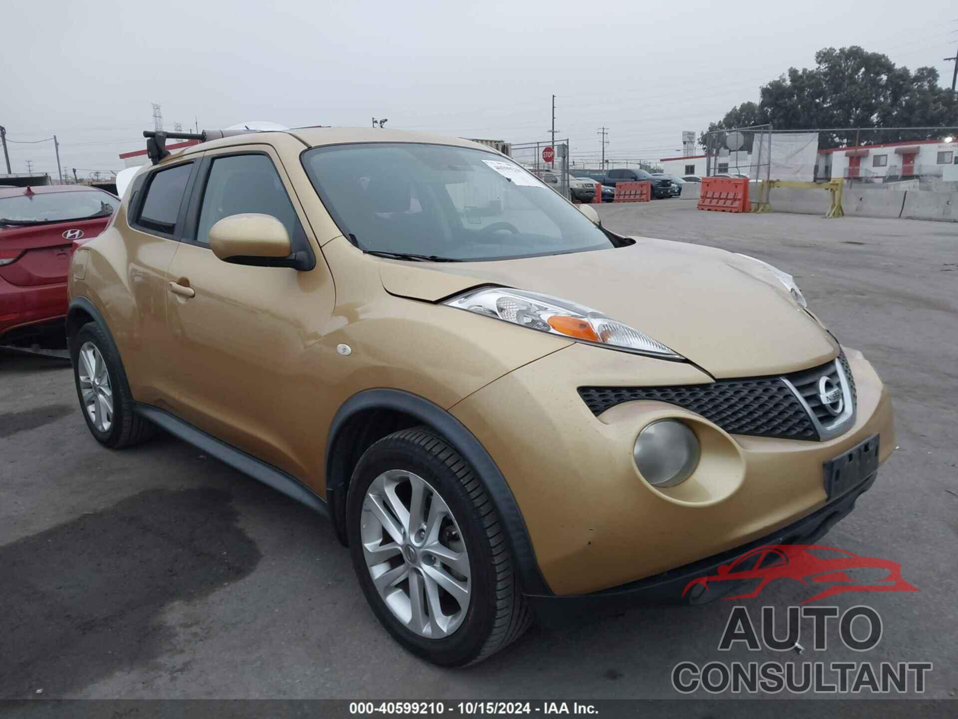 NISSAN JUKE 2013 - JN8AF5MV6DT205627