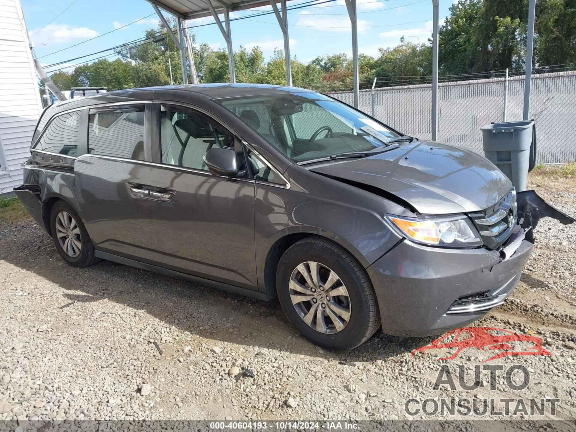 HONDA ODYSSEY 2016 - 5FNRL5H67GB118157