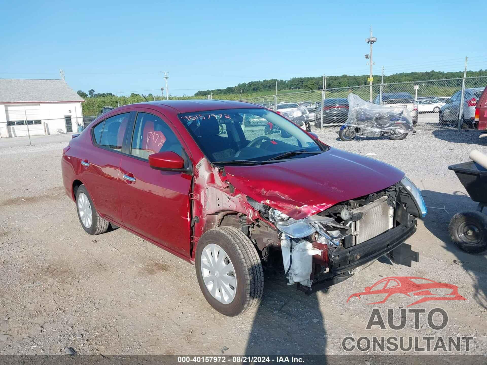 NISSAN VERSA 2018 - 3N1CN7AP4JK406444