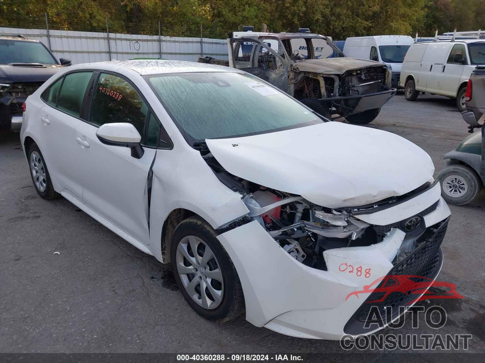 TOYOTA COROLLA 2022 - 5YFEPMAE3NP274938