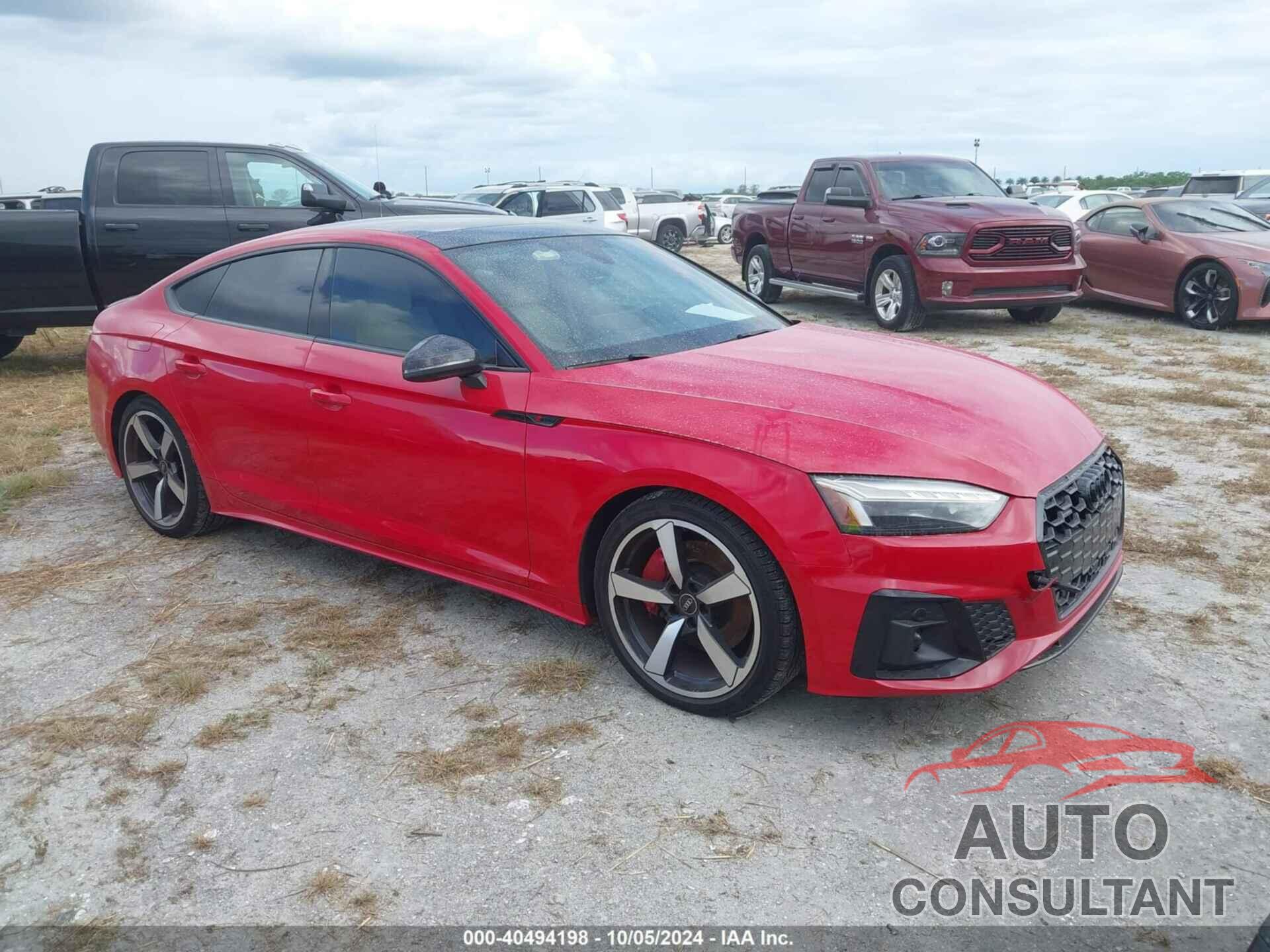 AUDI A5 2023 - WAUFACF58PA032885