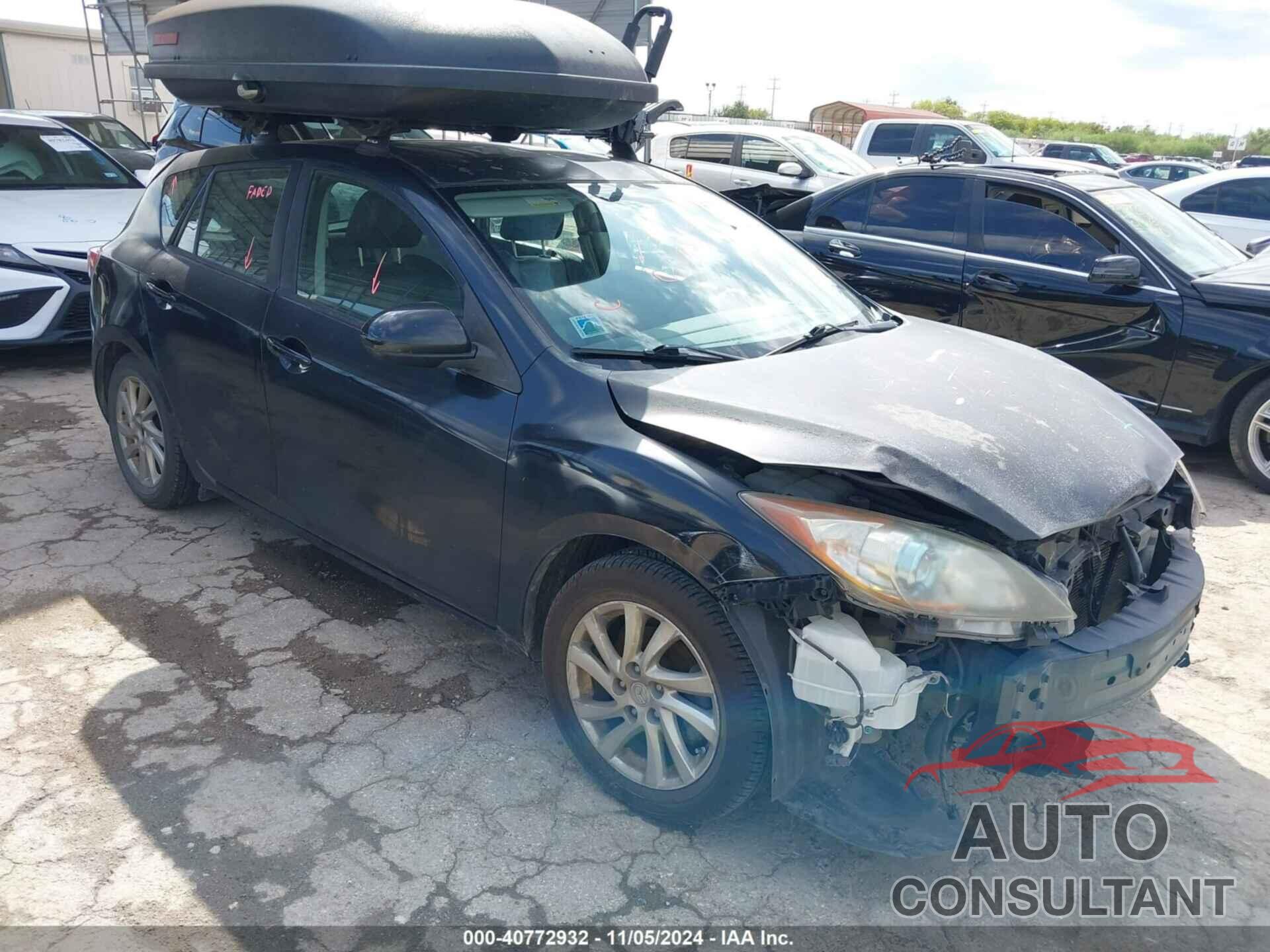 MAZDA MAZDA3 2012 - JM1BL1M73C1550997
