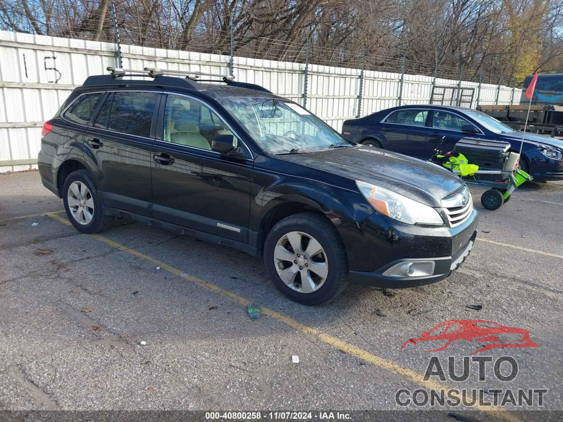 SUBARU OUTBACK 2012 - 4S4BRCGC5C3232219