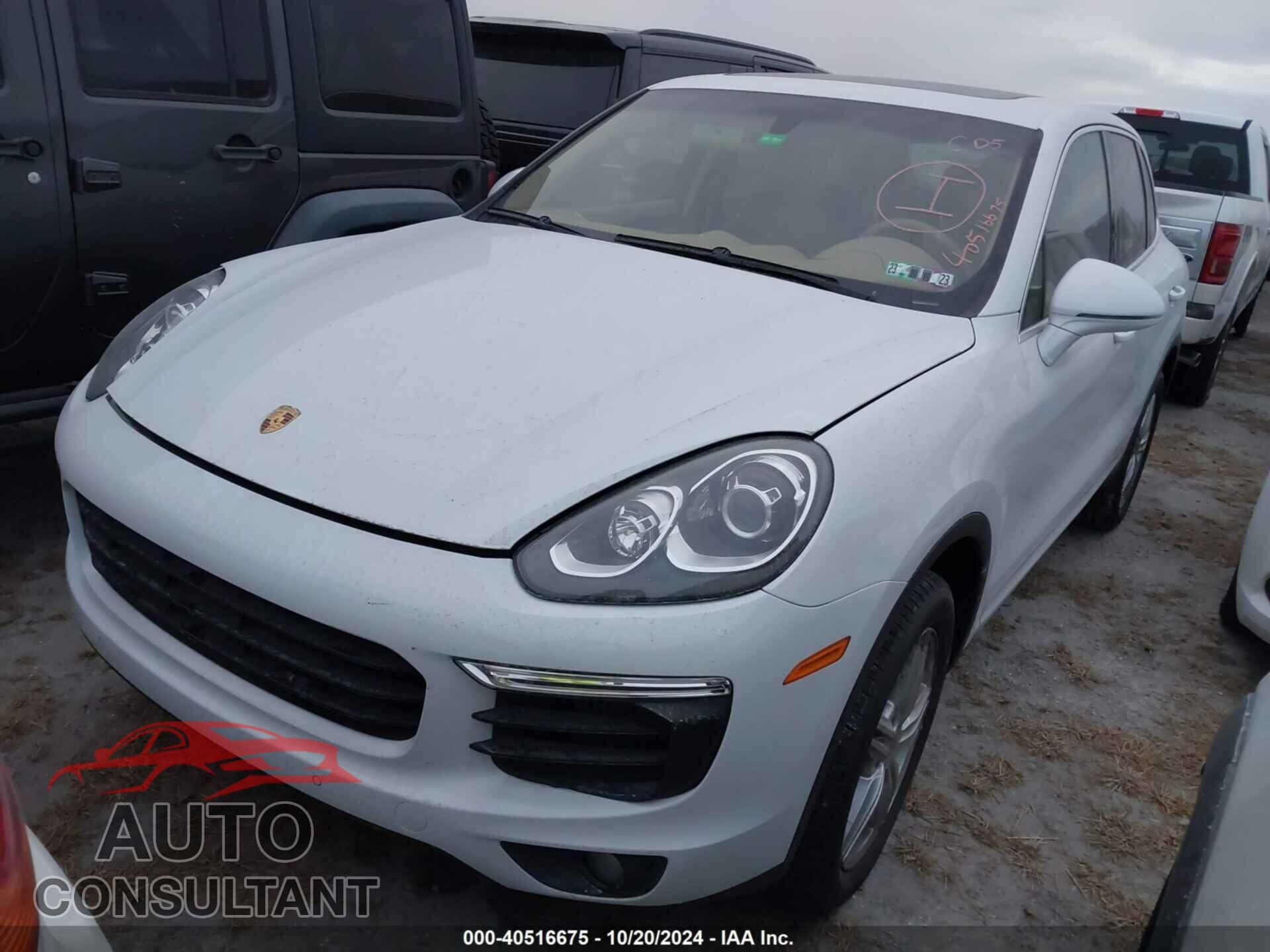 PORSCHE CAYENNE 2017 - WP1AB2A25HLA51464