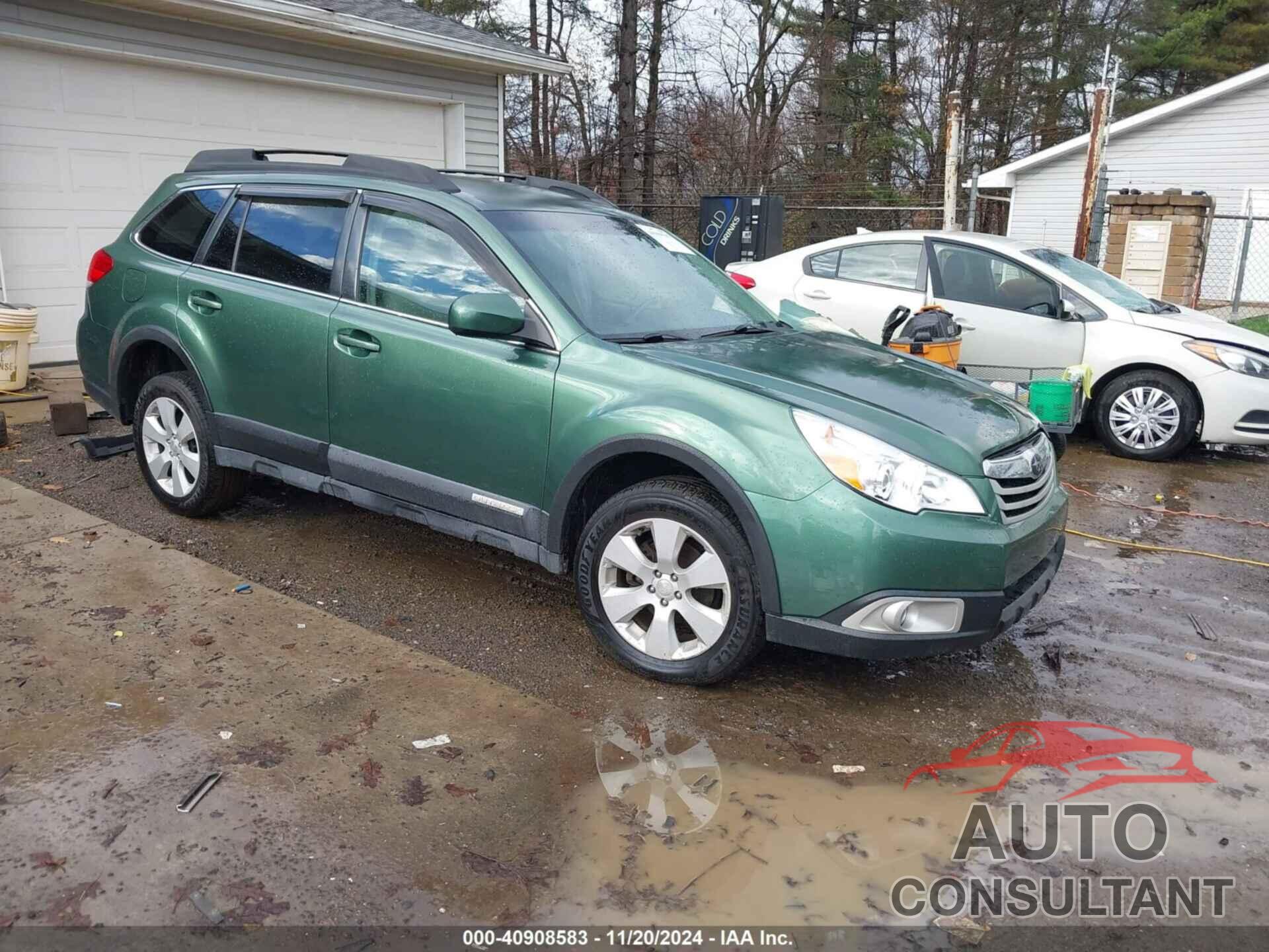 SUBARU OUTBACK 2010 - 4S4BRBCC7A3341326