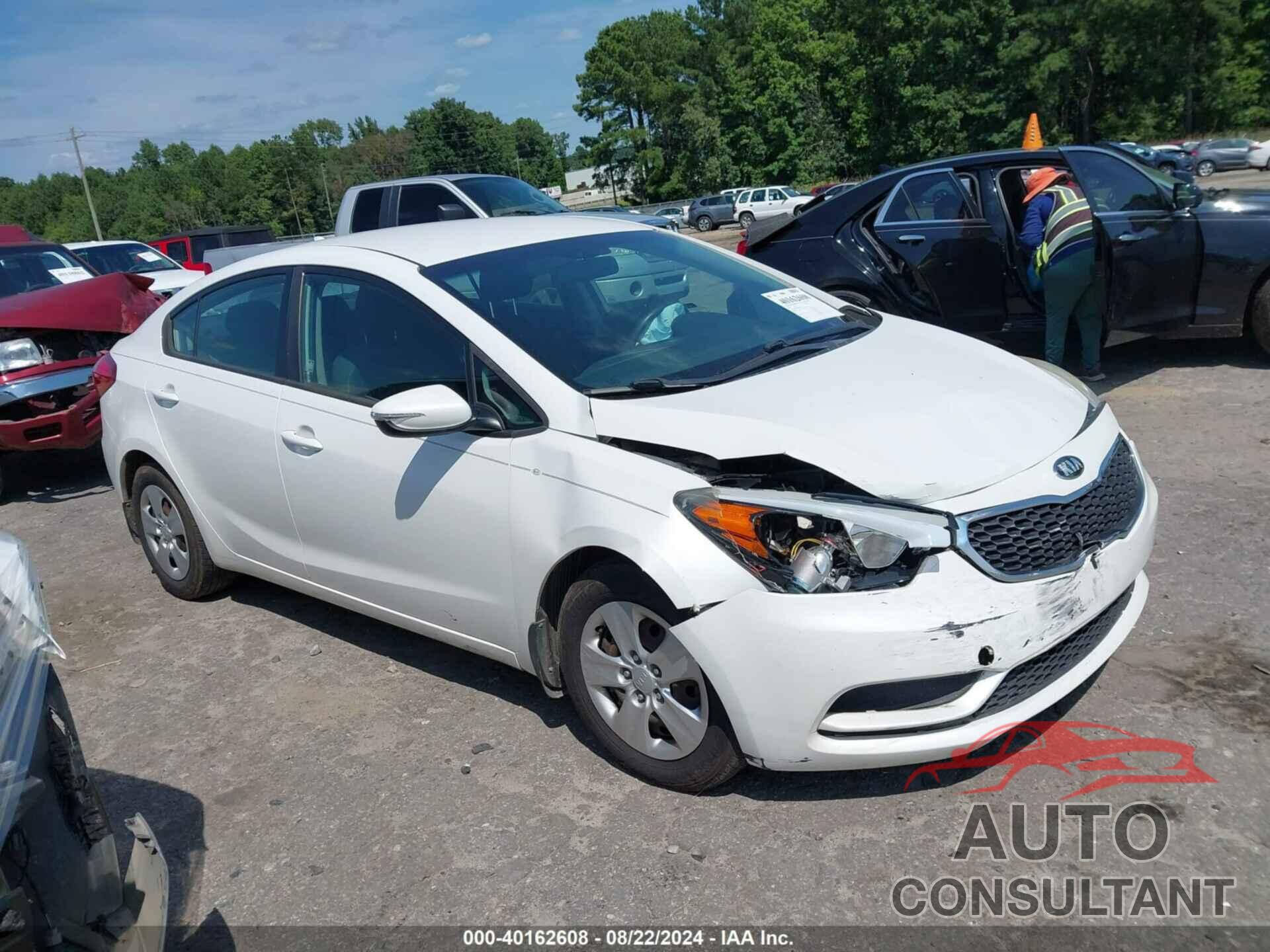 KIA FORTE 2016 - KNAFX4A67G5521792