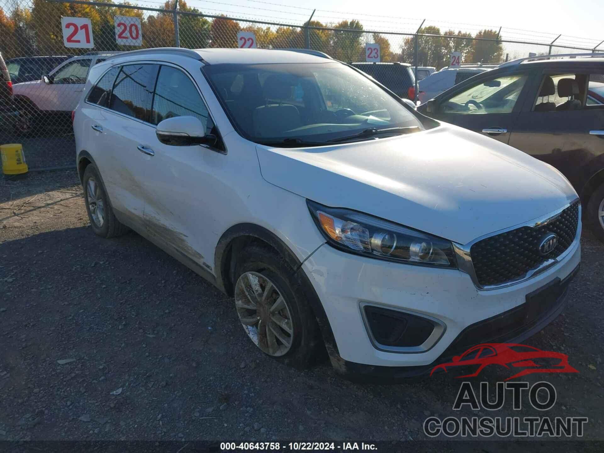 KIA SORENTO 2018 - 5XYPGDA34JG424853