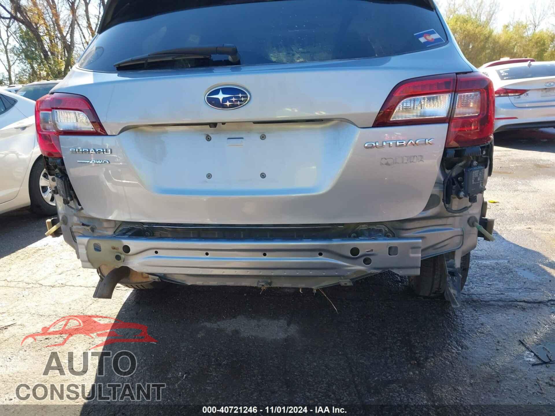 SUBARU OUTBACK 2018 - 4S4BSAHC1J3310404