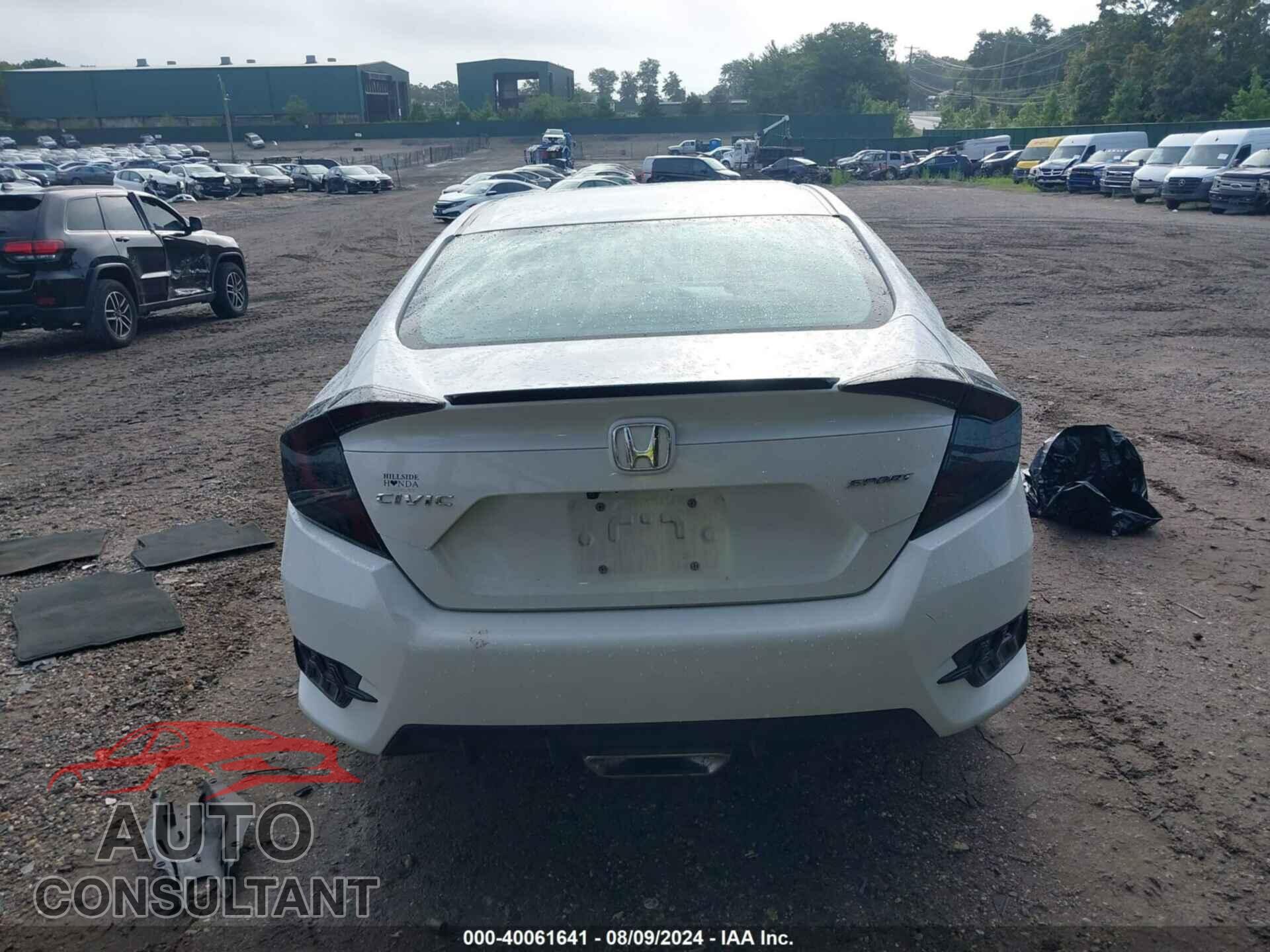 HONDA CIVIC 2019 - 2HGFC2F81KH544176