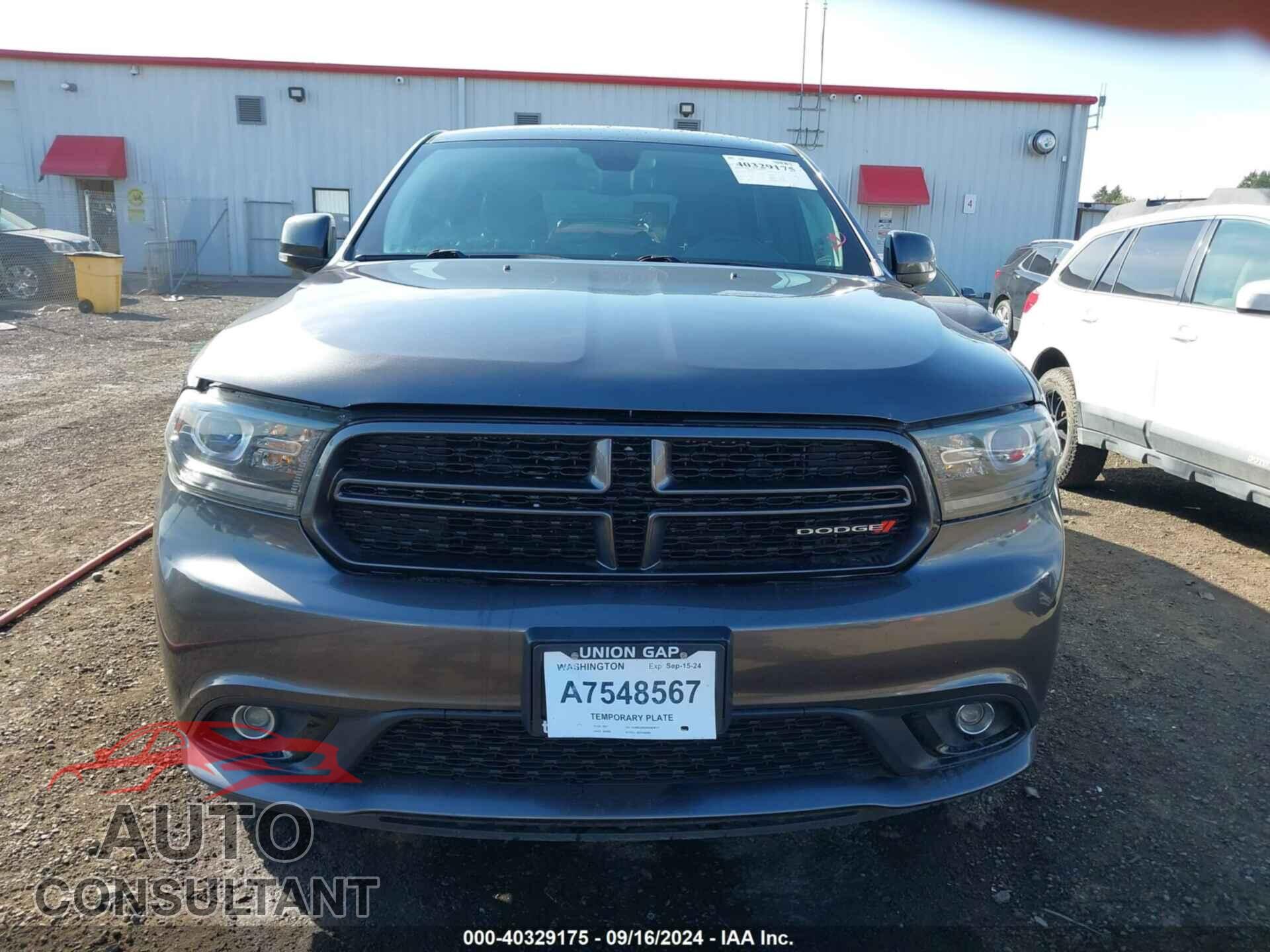 DODGE DURANGO 2017 - 1C4RDJDG9HC870171