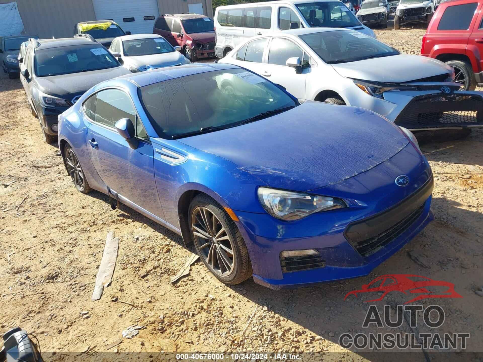 SUBARU BRZ 2016 - JF1ZCAB11G9602797