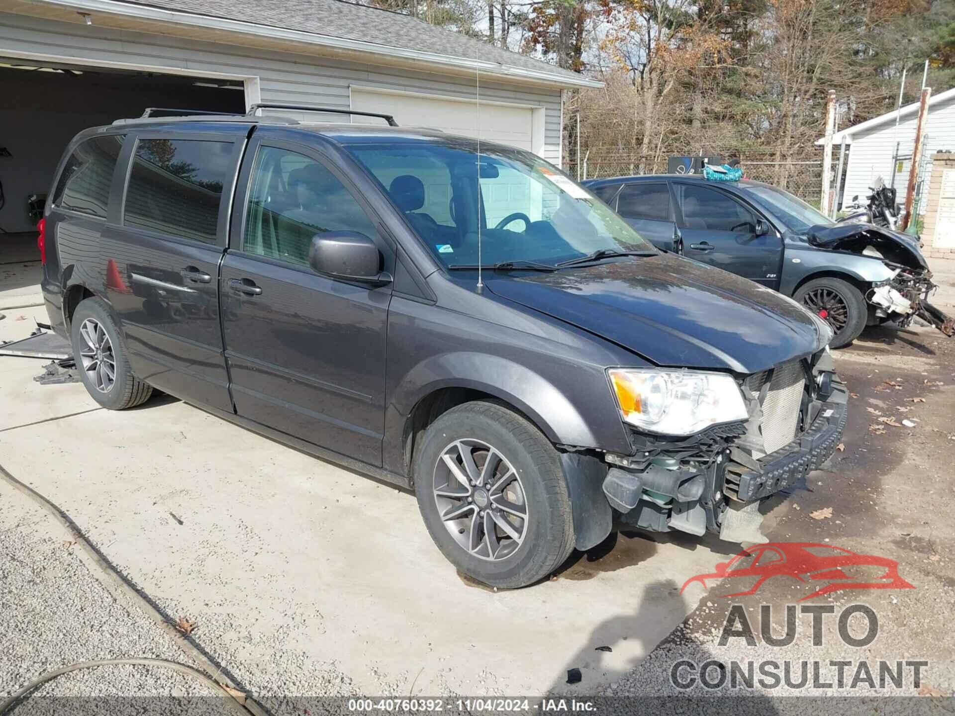 DODGE GRAND CARAVAN 2016 - 2C4RDGCG6GR374366