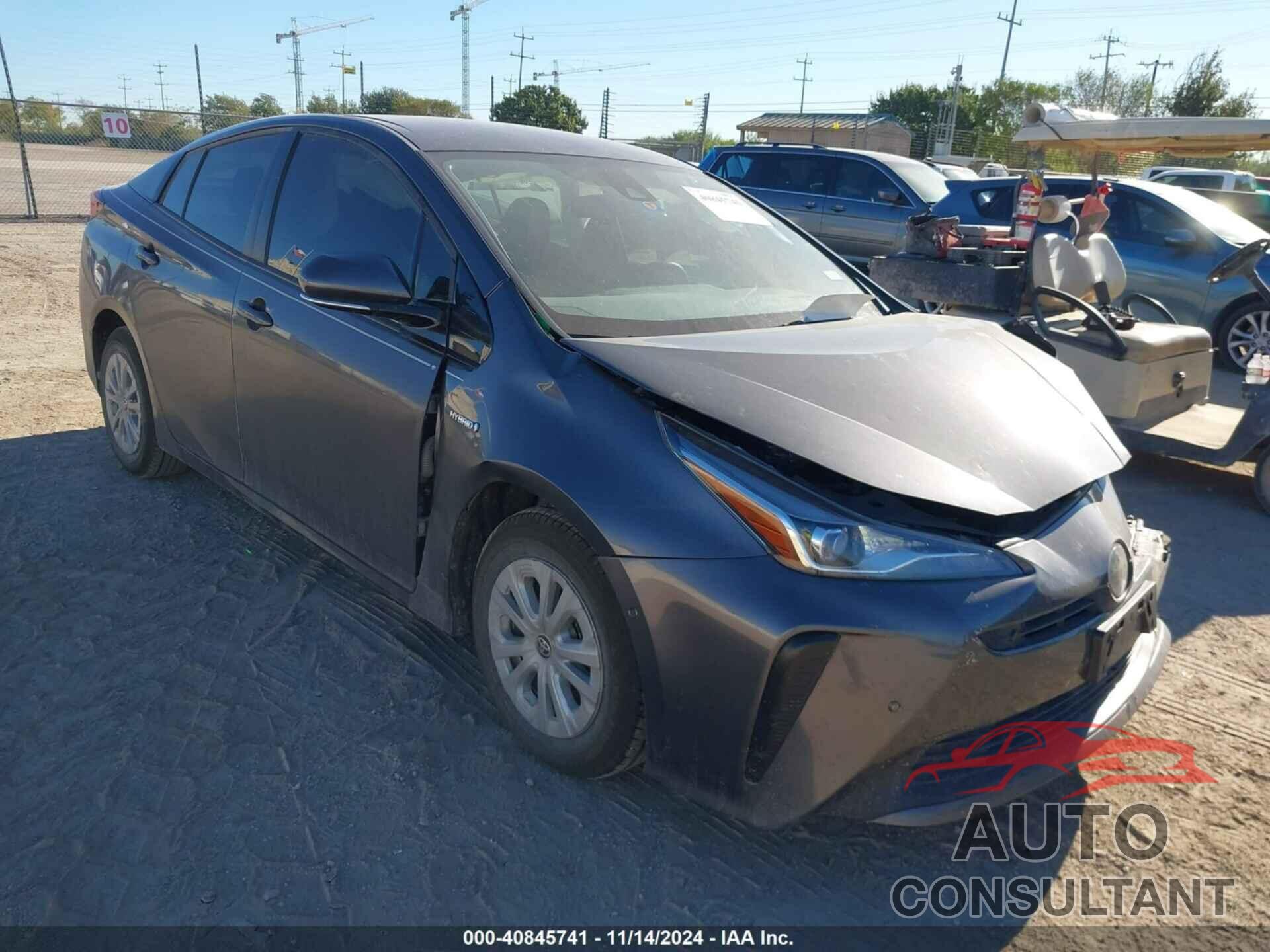 TOYOTA PRIUS 2019 - JTDKARFU2K3093626