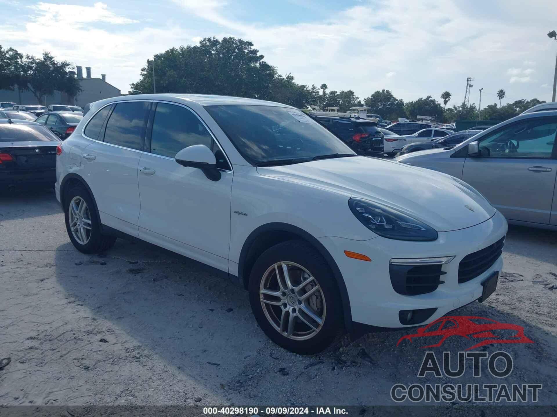 PORSCHE CAYENNE E-HYBRID 2016 - WP1AE2A20GLA59736