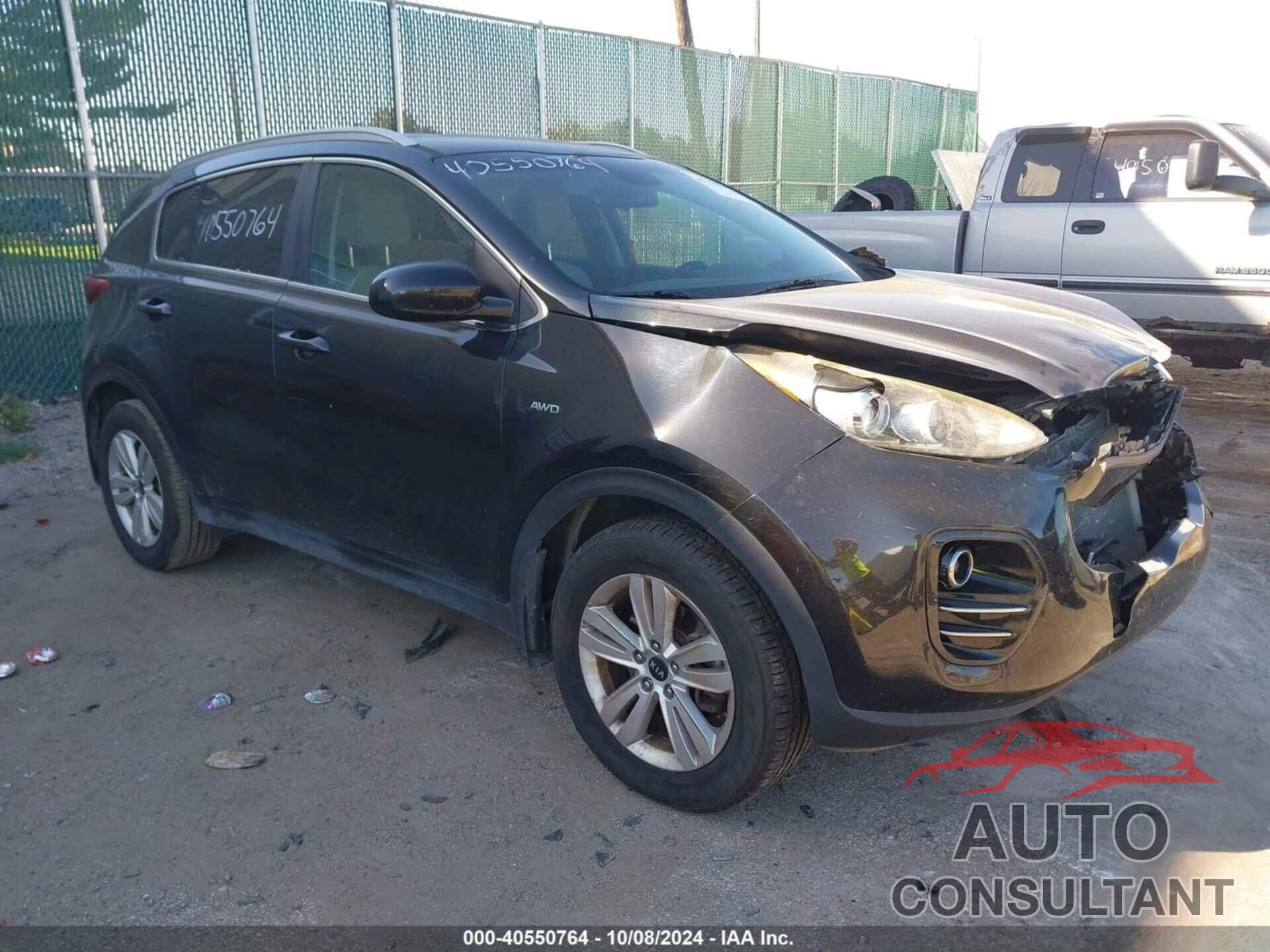 KIA SPORTAGE 2017 - KNDPMCAC0H7069920