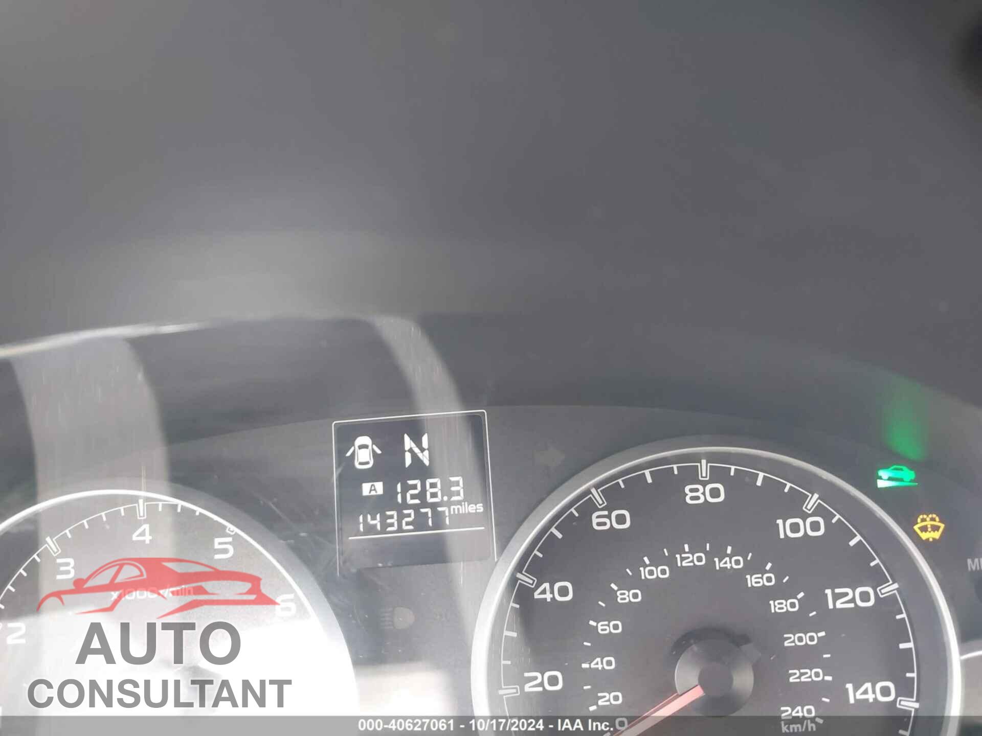 SUBARU OUTBACK 2013 - 4S4BRCCC8D3311987