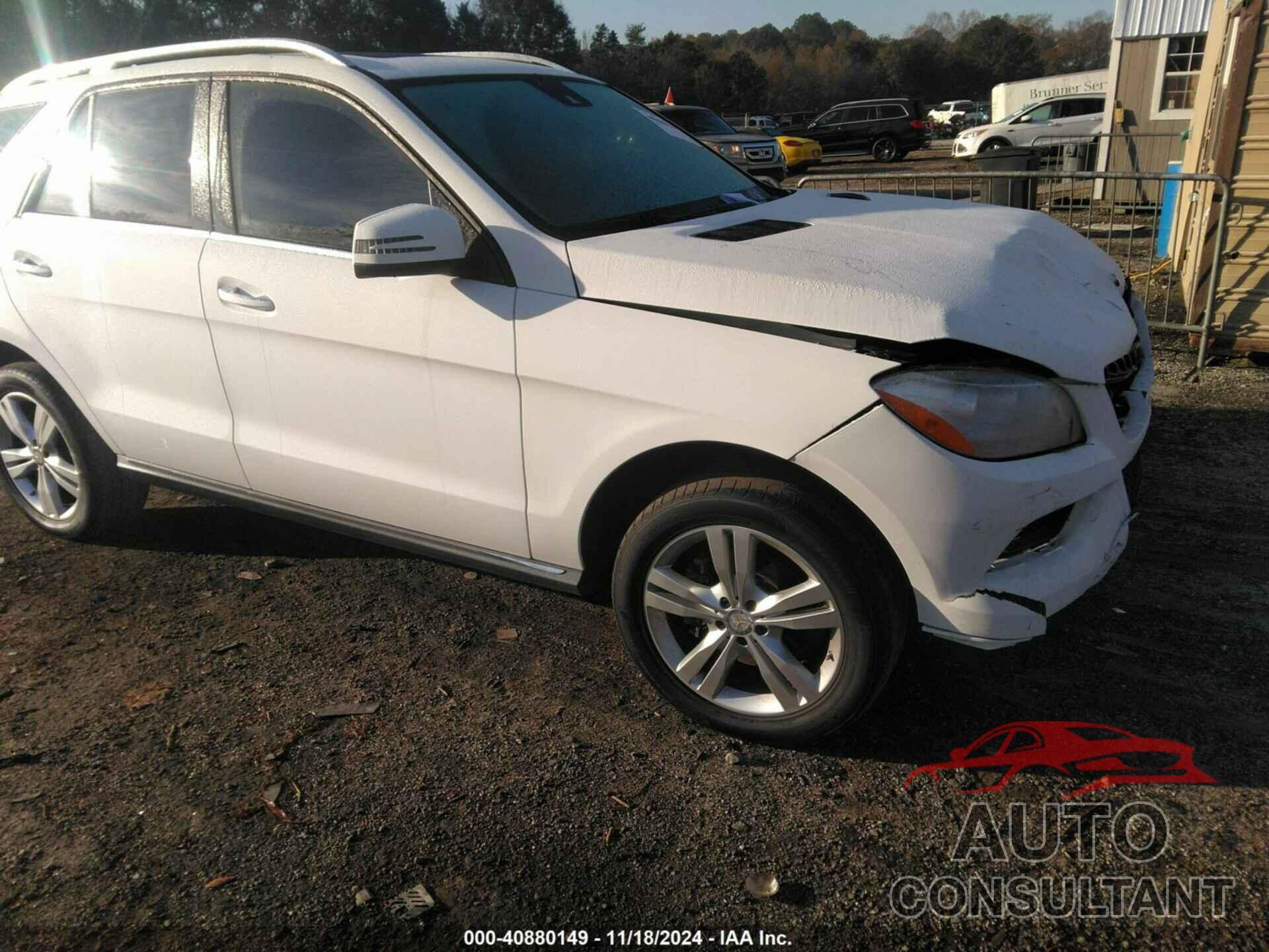 MERCEDES-BENZ ML 350 2015 - 4JGDA5JB8FA610772