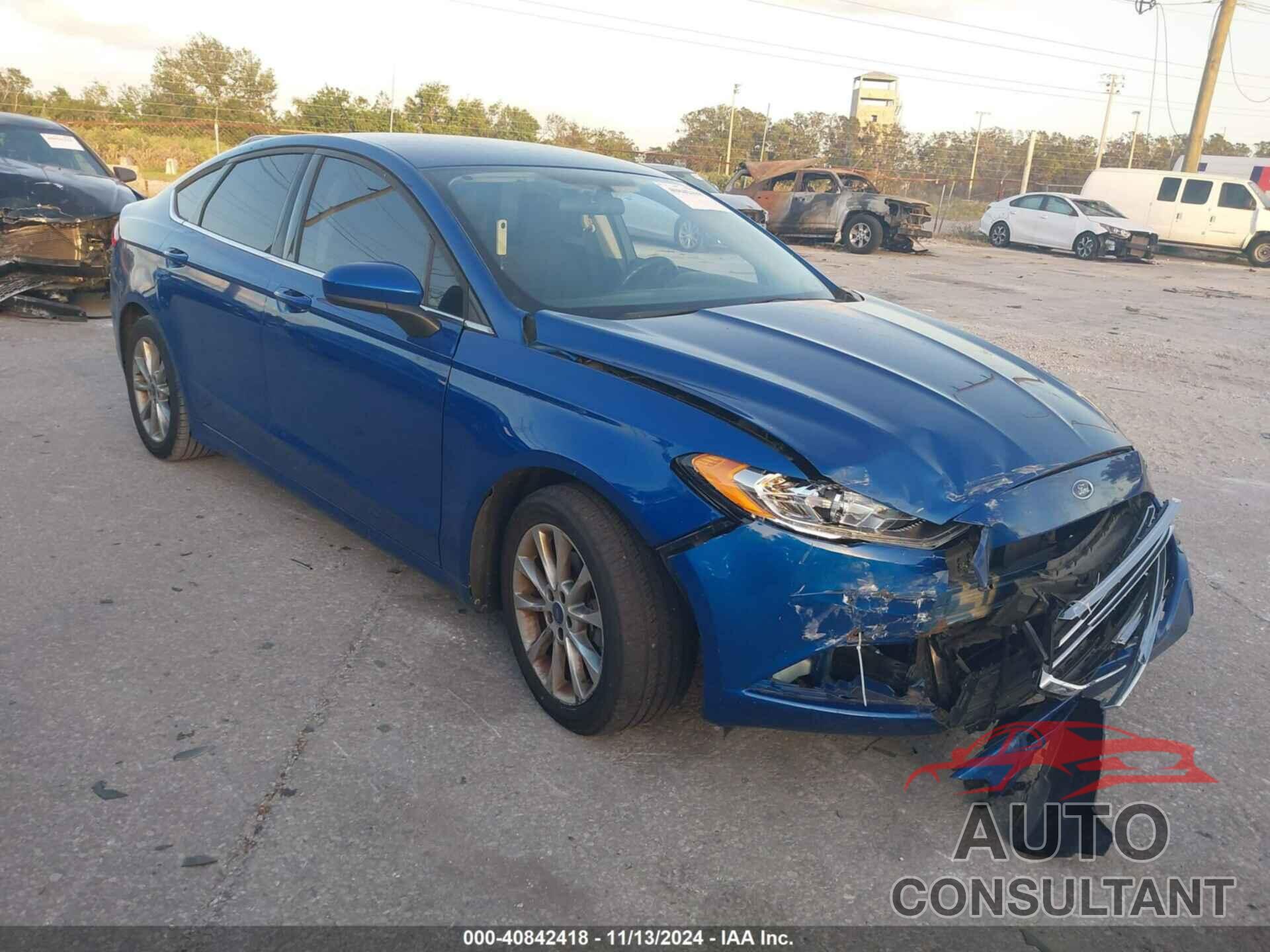 FORD FUSION 2017 - 3FA6P0H76HR194798