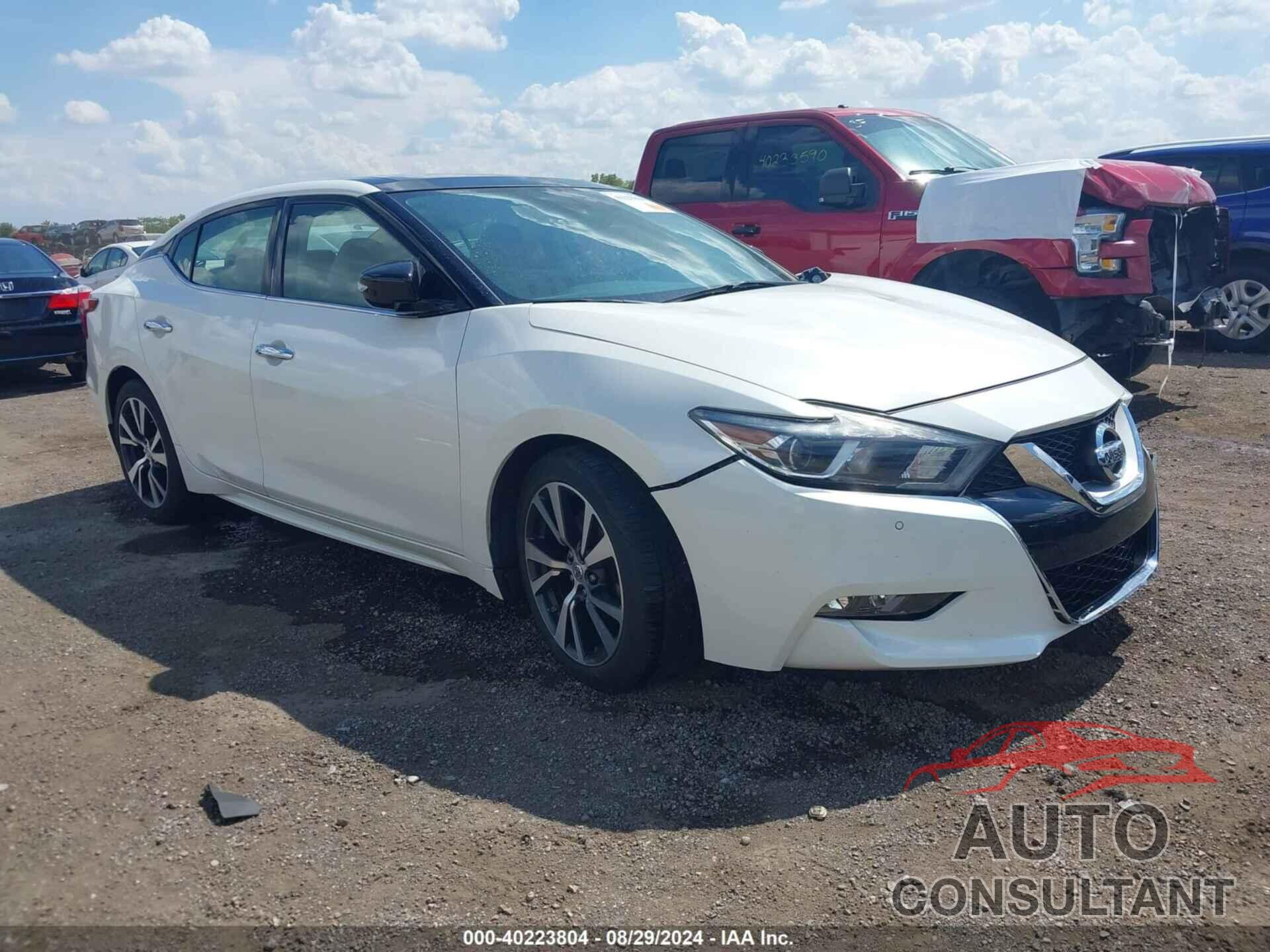 NISSAN MAXIMA 2016 - 1N4AA6AP2GC396527