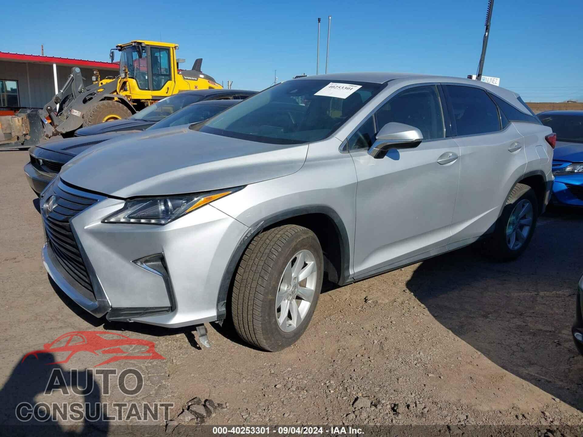 LEXUS RX 350 2017 - 2T2ZZMCA1HC053859