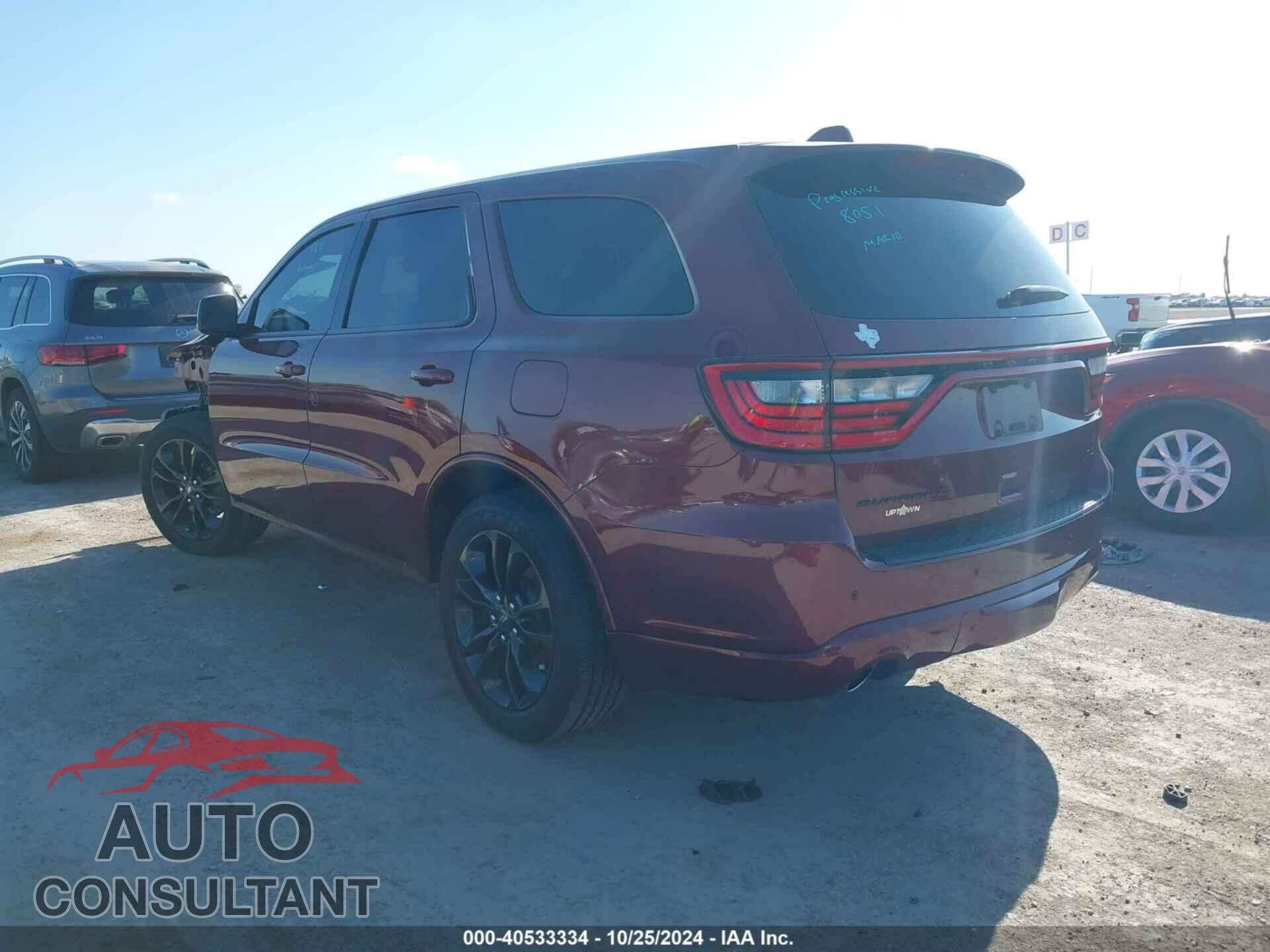 DODGE DURANGO 2021 - 1C4SDHCT4MC791462