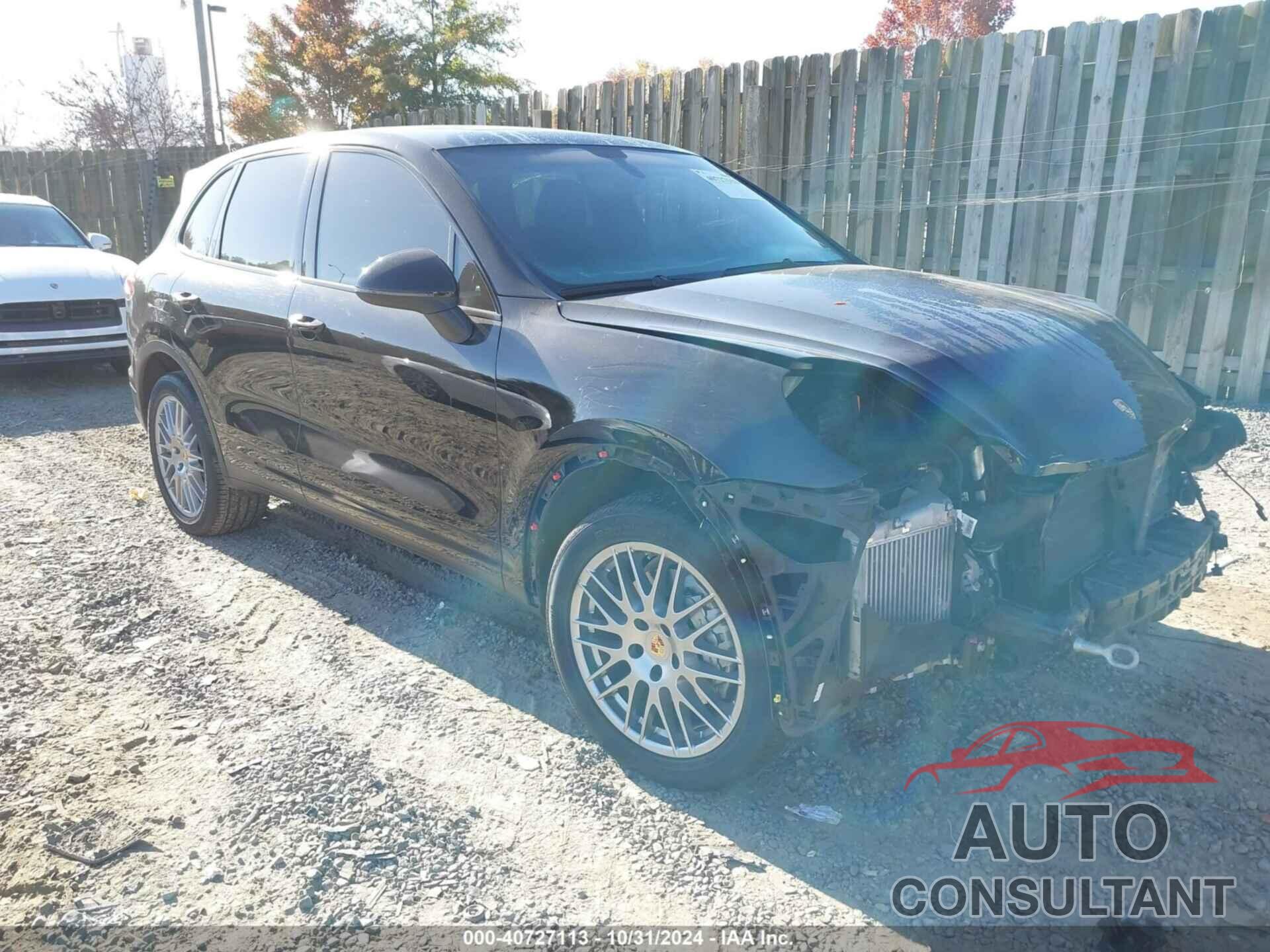 PORSCHE CAYENNE 2017 - WP1AB2A26HLA52560