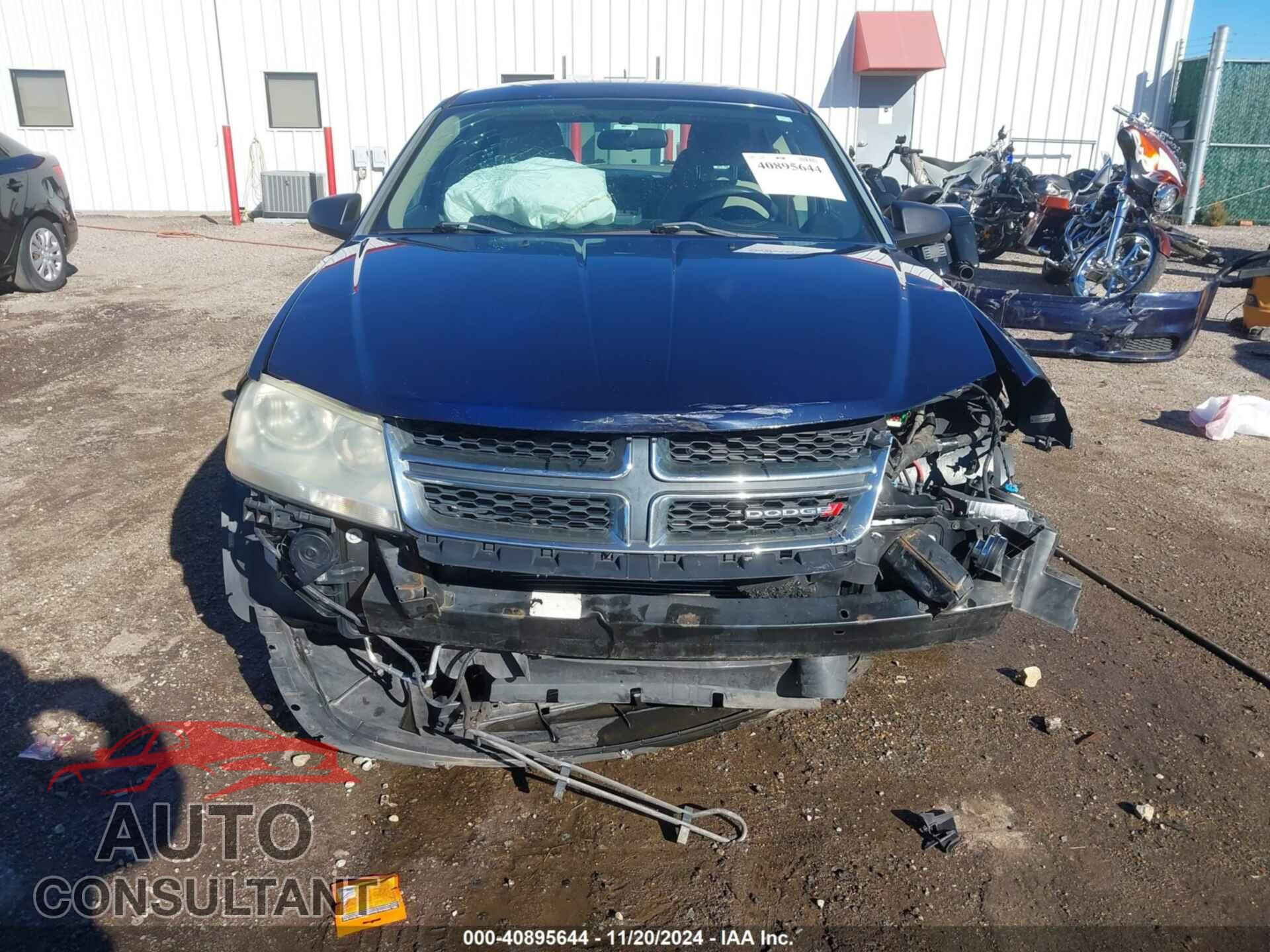 DODGE AVENGER 2013 - 1C3CDZAG5DN766692
