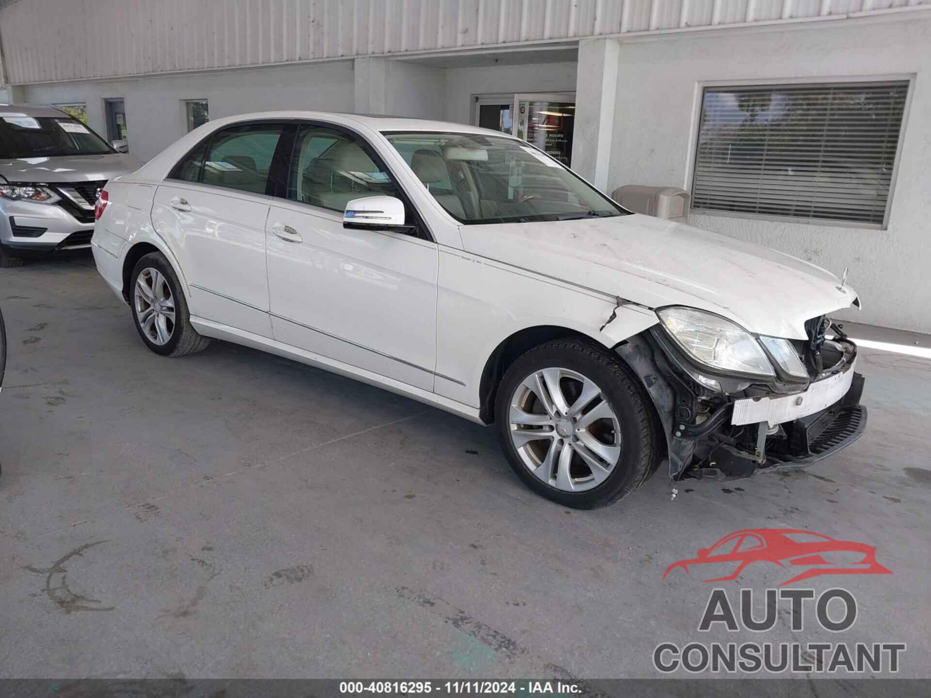 MERCEDES-BENZ E 350 2011 - WDDHF5GBXBA420485