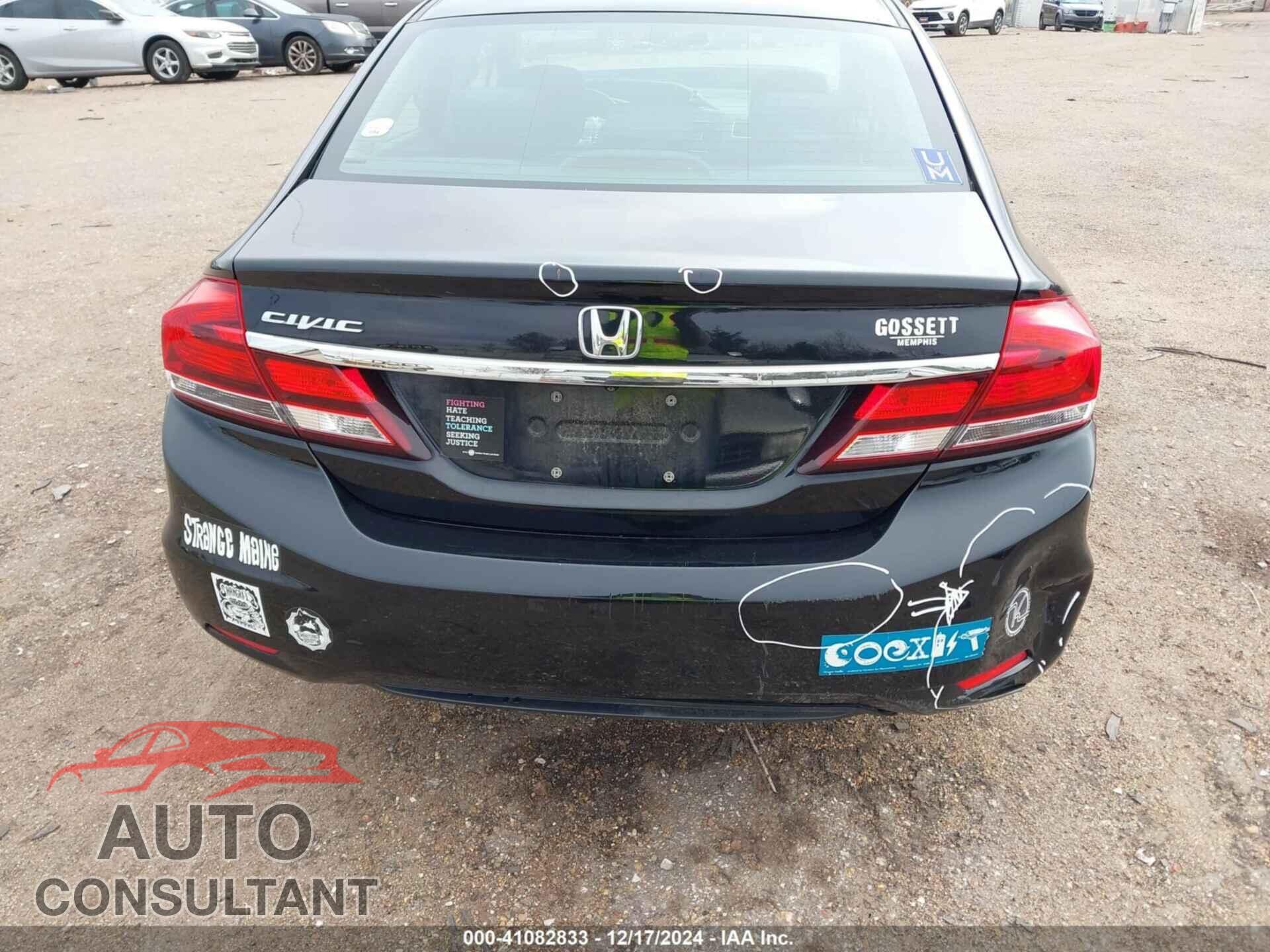 HONDA CIVIC 2014 - 19XFB2F5XEE236818