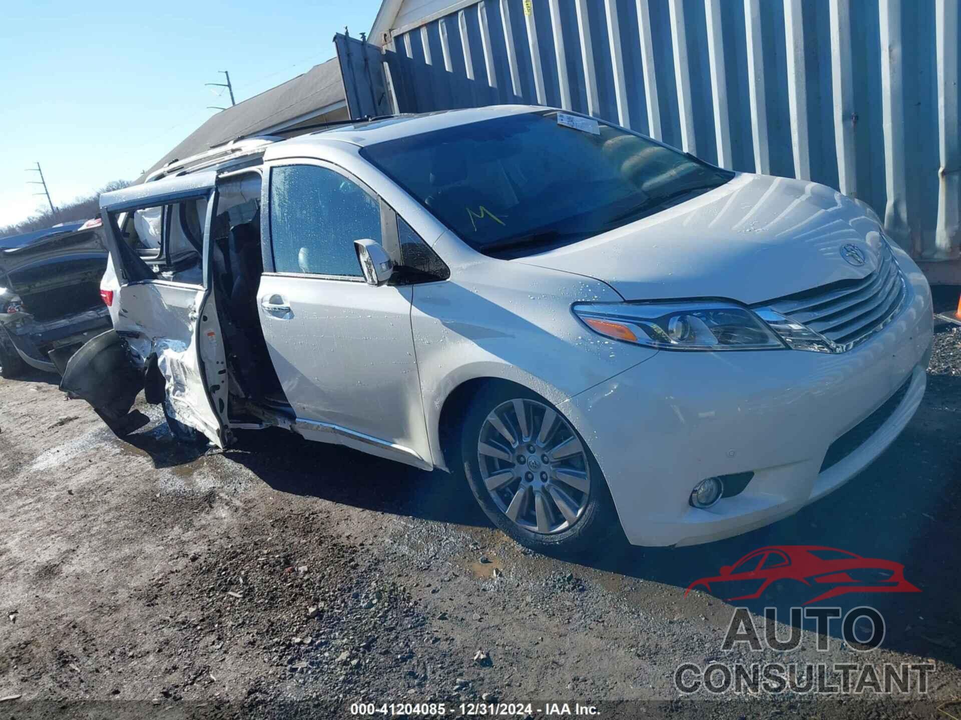 TOYOTA SIENNA 2017 - 5TDYZ3DCXHS846062