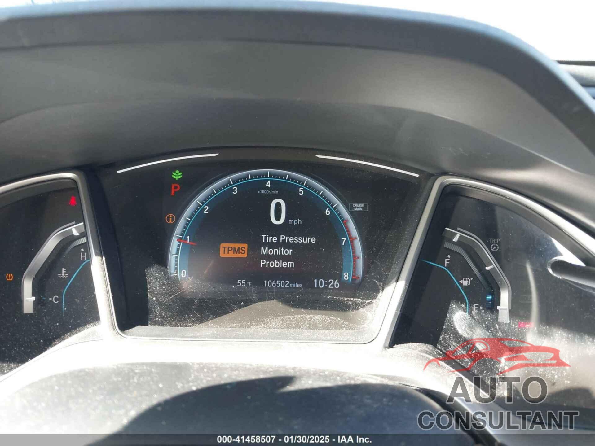 HONDA CIVIC 2017 - 19XFC1F30HE205149