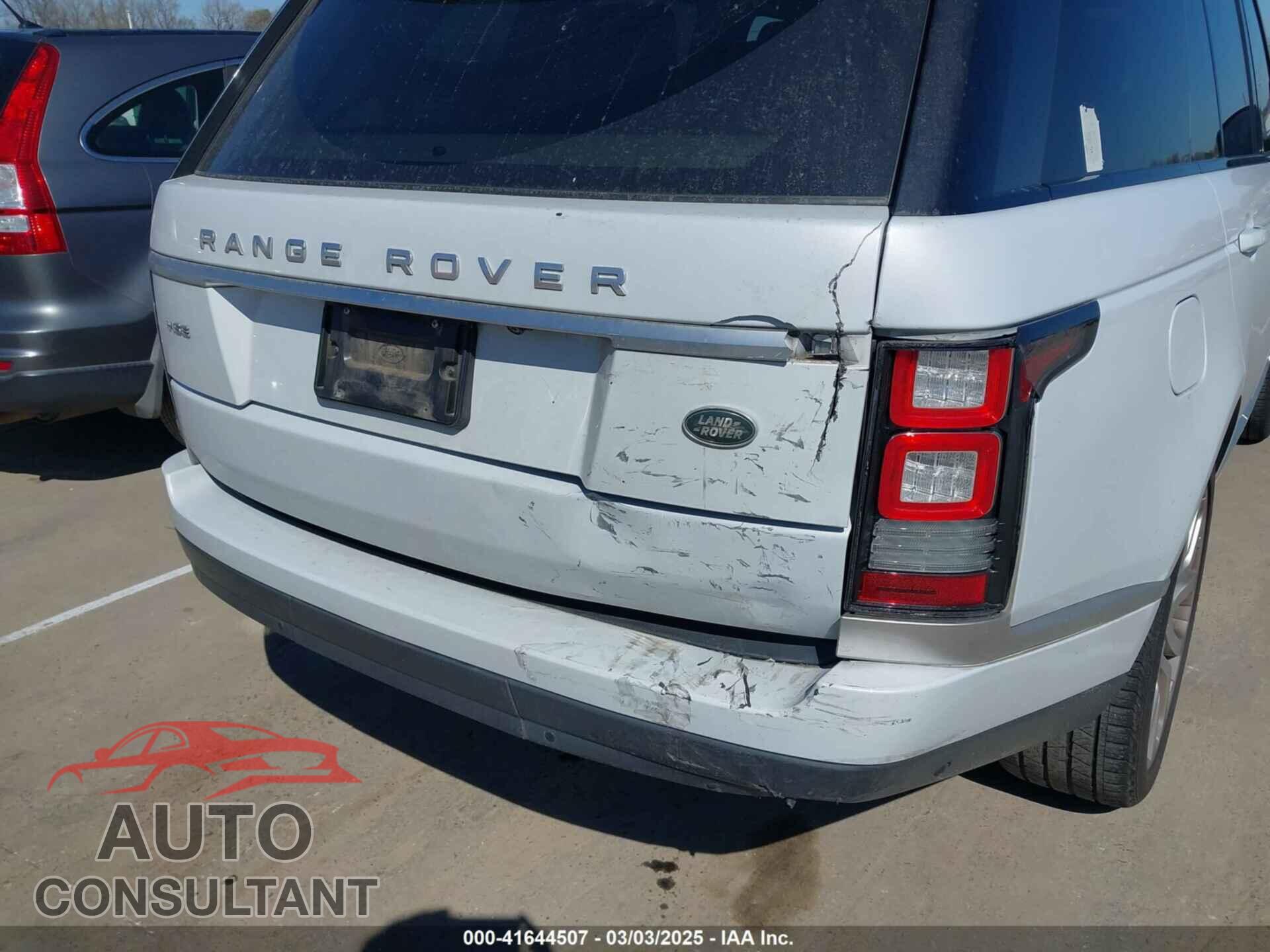 LAND ROVER RANGE ROVER 2015 - SALGS2VF4FA238480