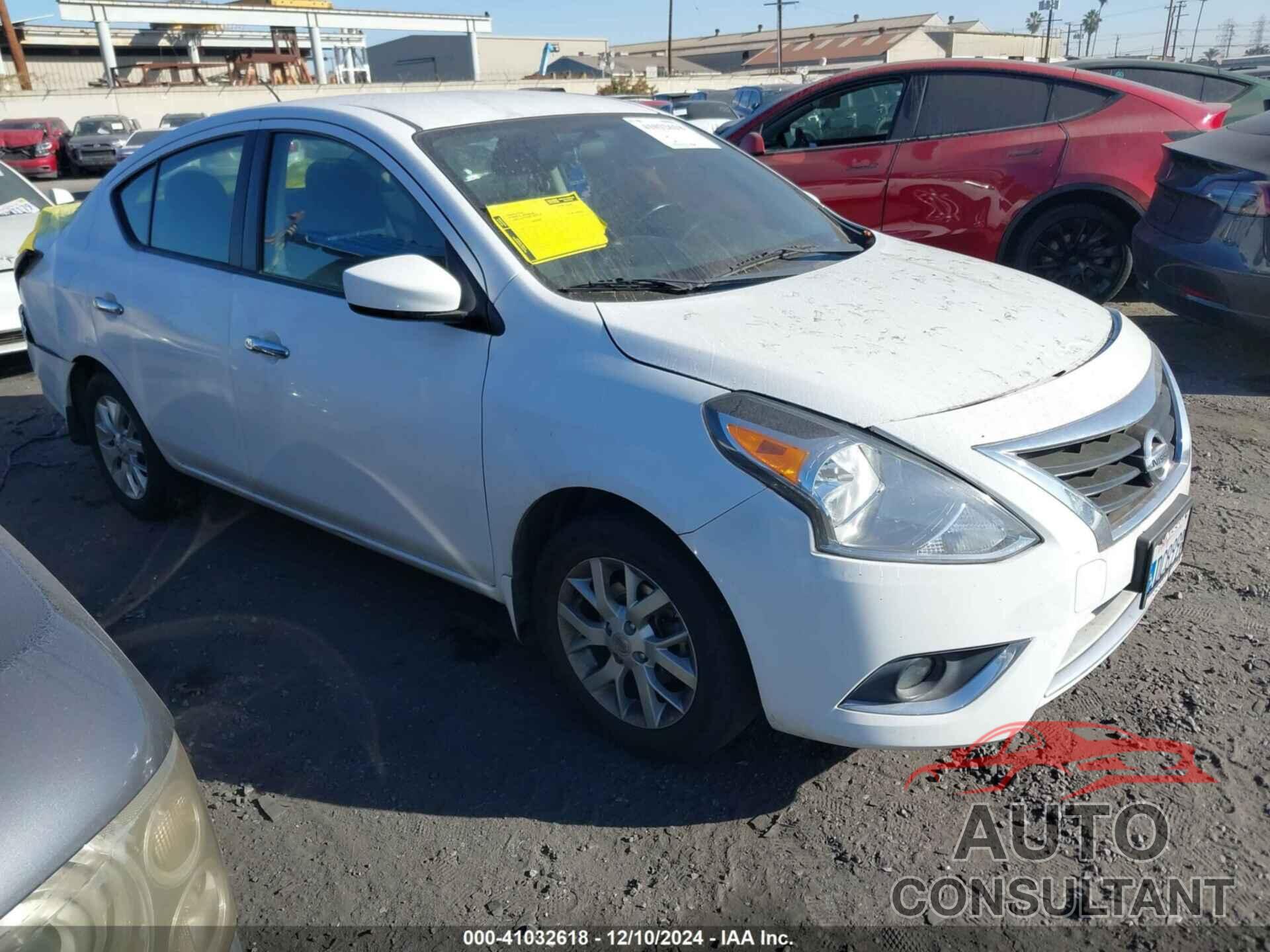 NISSAN VERSA 2017 - 3N1CN7AP4HL850928