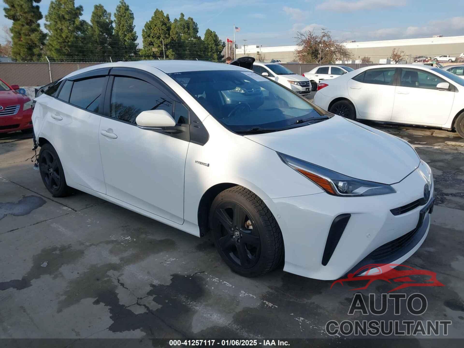 TOYOTA PRIUS 2021 - JTDKAMFU9M3131228