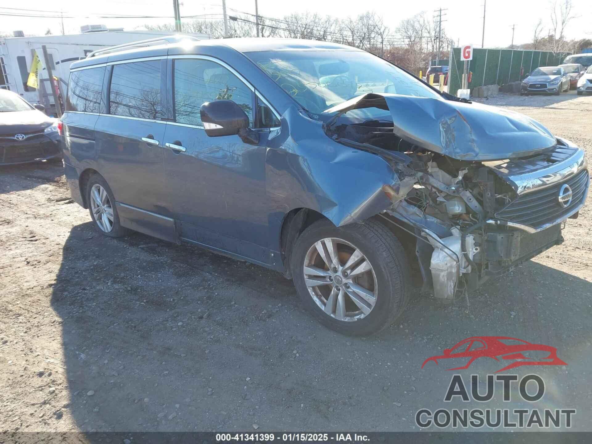 NISSAN QUEST 2012 - JN8AE2KP4C9038167