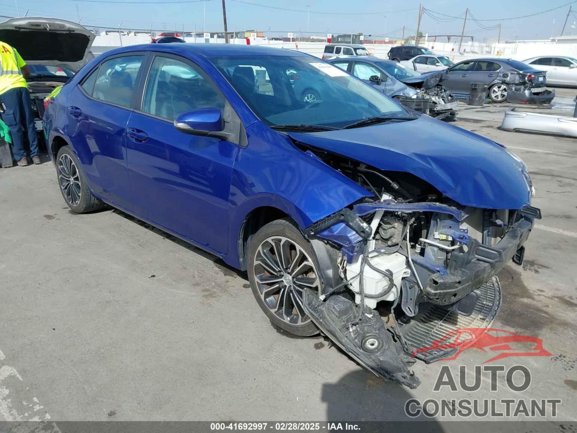 TOYOTA COROLLA 2016 - 5YFBURHE5GP380647