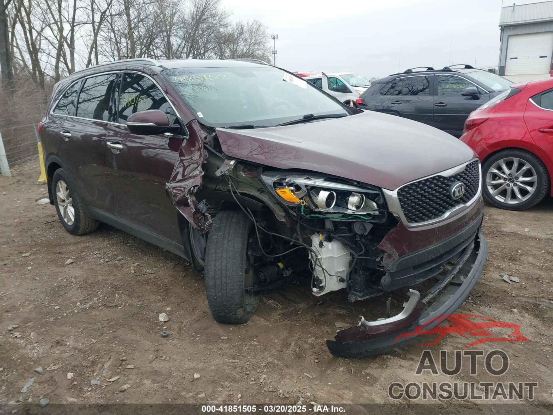 KIA SORENTO 2017 - 5XYPG4A37HG217416