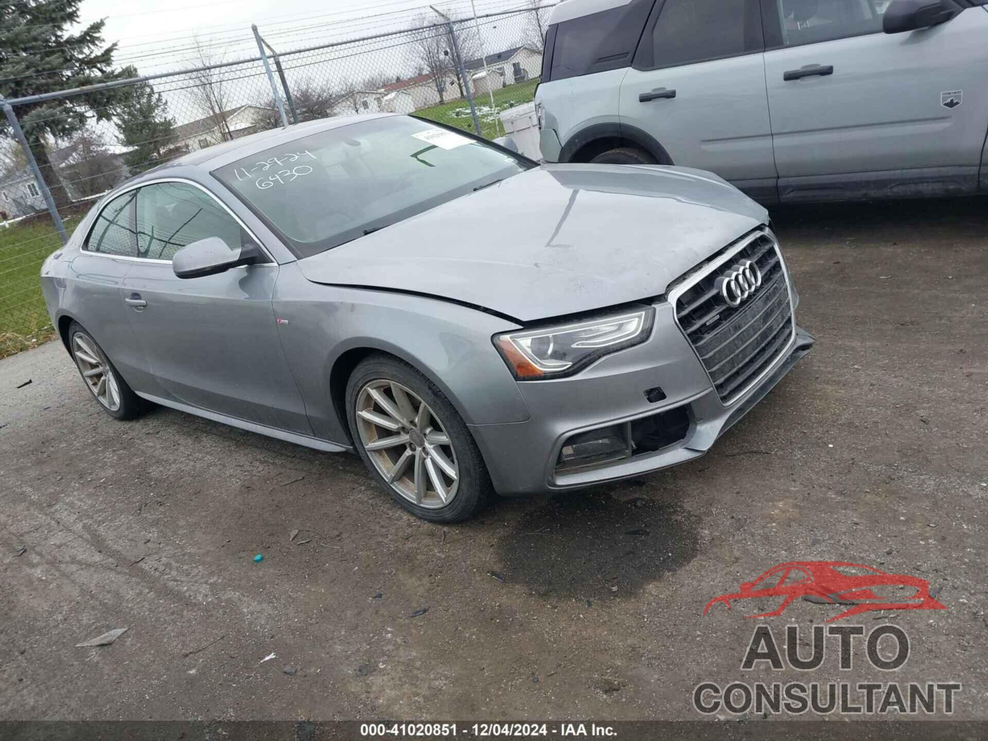 AUDI A5 2015 - WAUMFAFR5FA026430