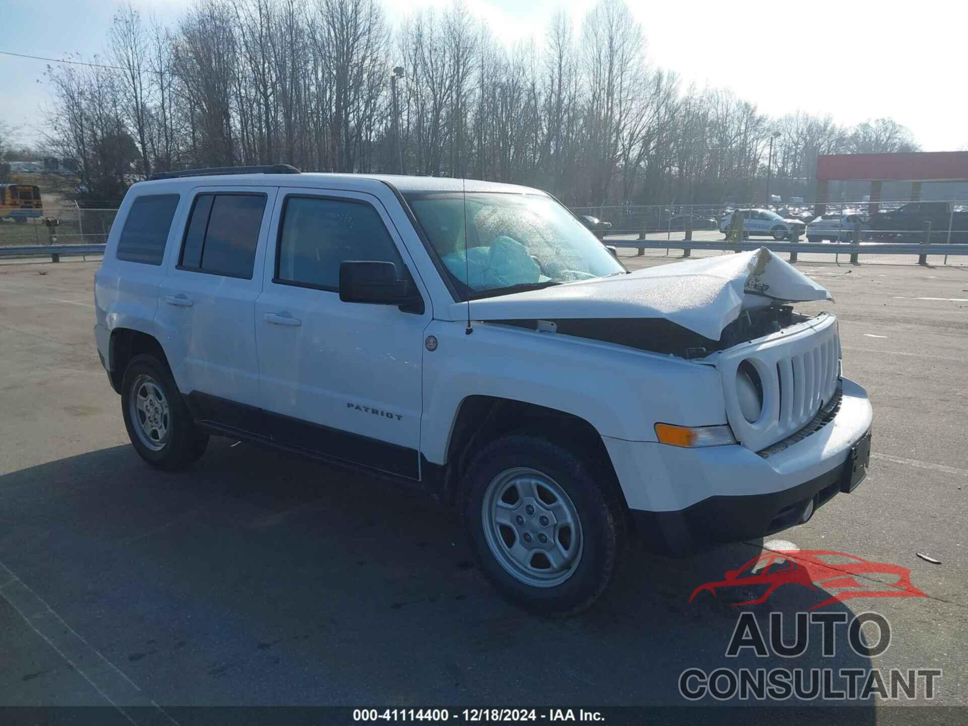 JEEP PATRIOT 2016 - 1C4NJRBBXGD788777