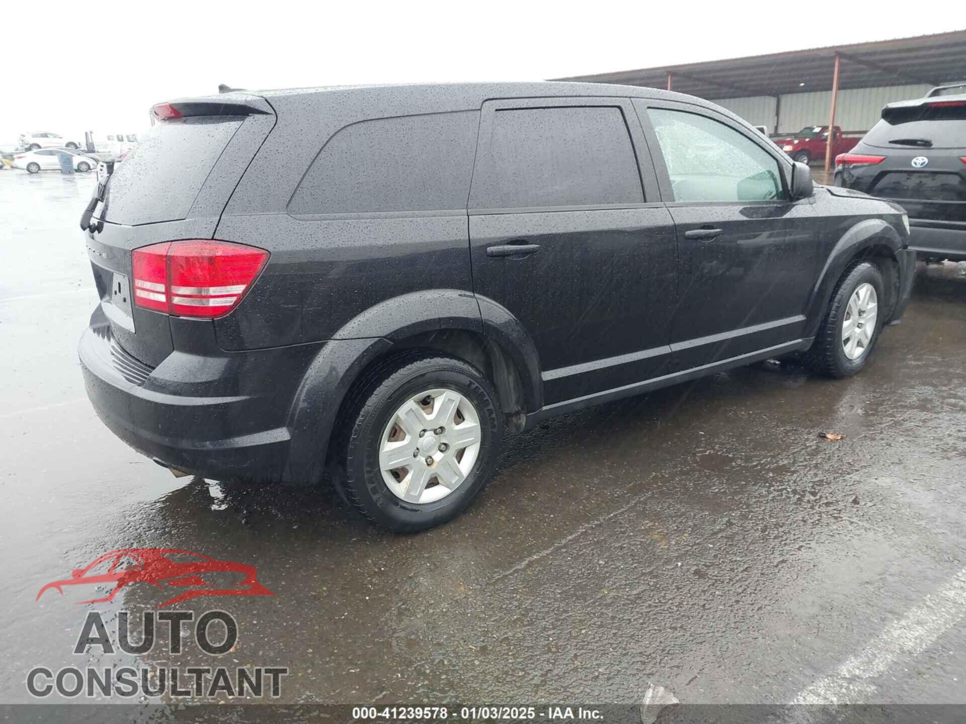 DODGE JOURNEY 2012 - 3C4PDCAB7CT205116